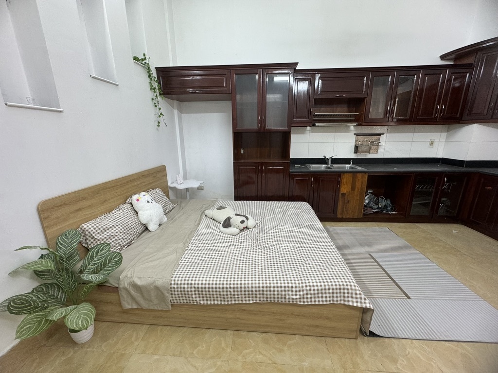 Phòng trọ Studio 32m2 tại AV House An Phú Đông - Quận 12 - Phòng ngủ