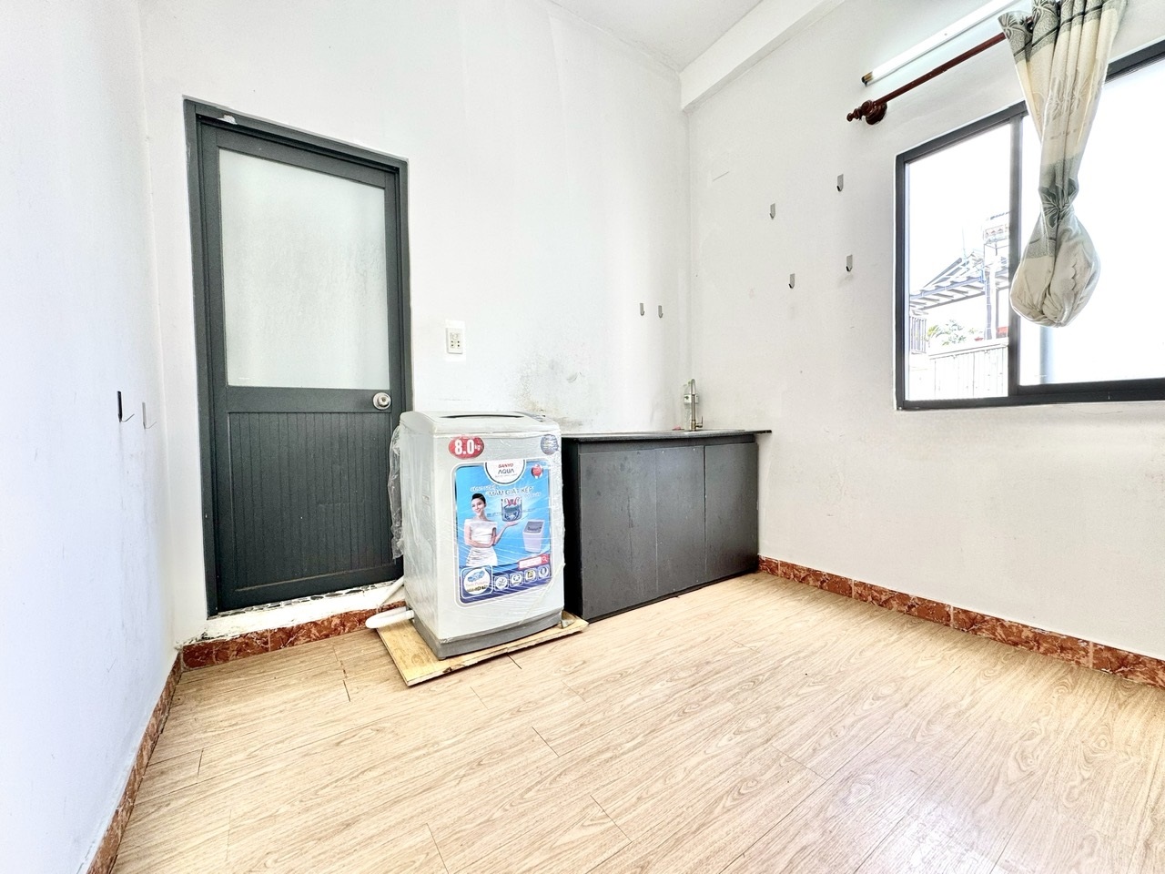 Phòng trọ Studio 28m2 tại AS House Phan Văn Trị - Bình Thạnh - Phòng ngủ