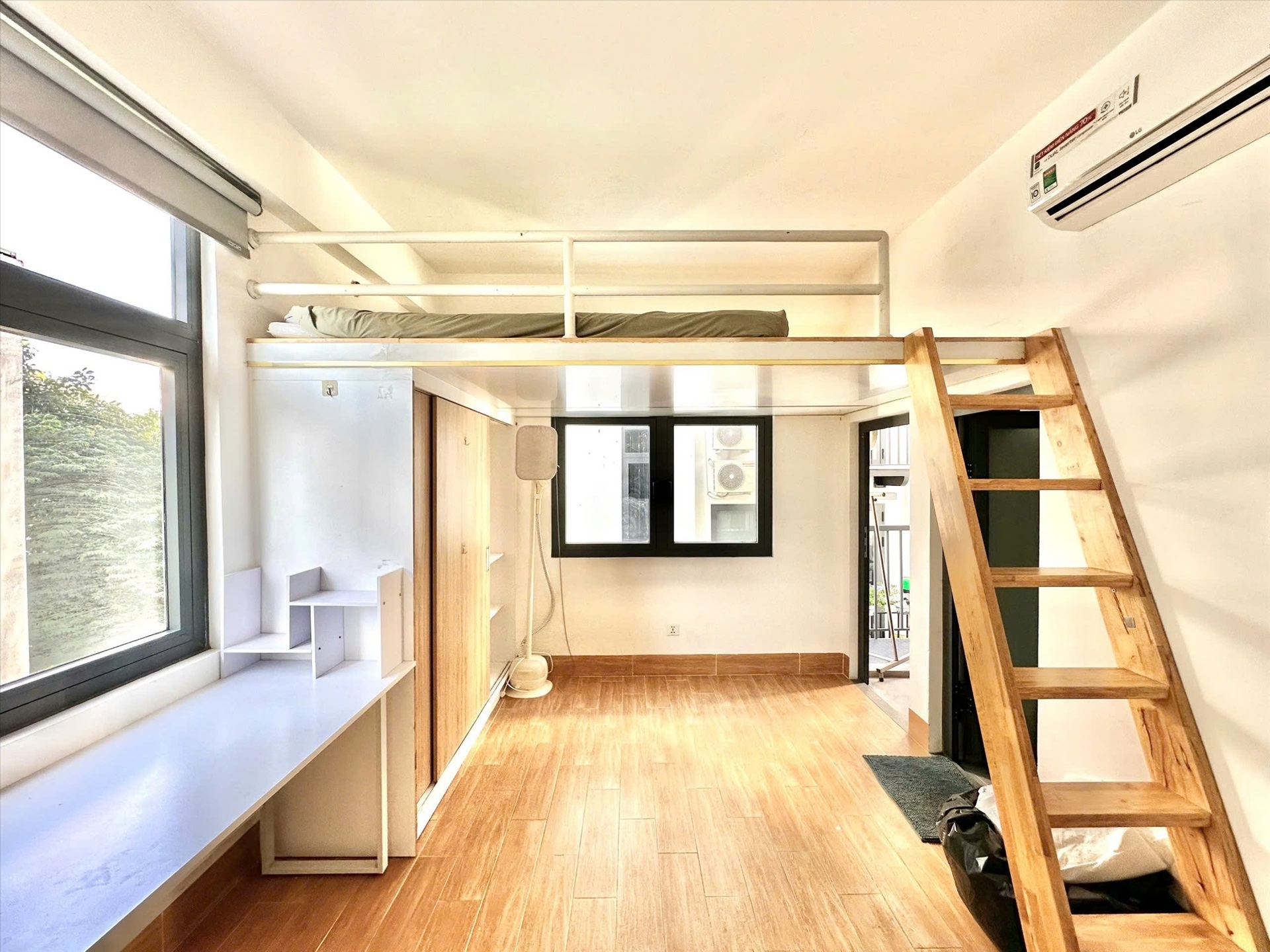 Phòng trọ Duplex 28m2 tại CT House Trần Não - Thủ Đức - Phòng ngủ