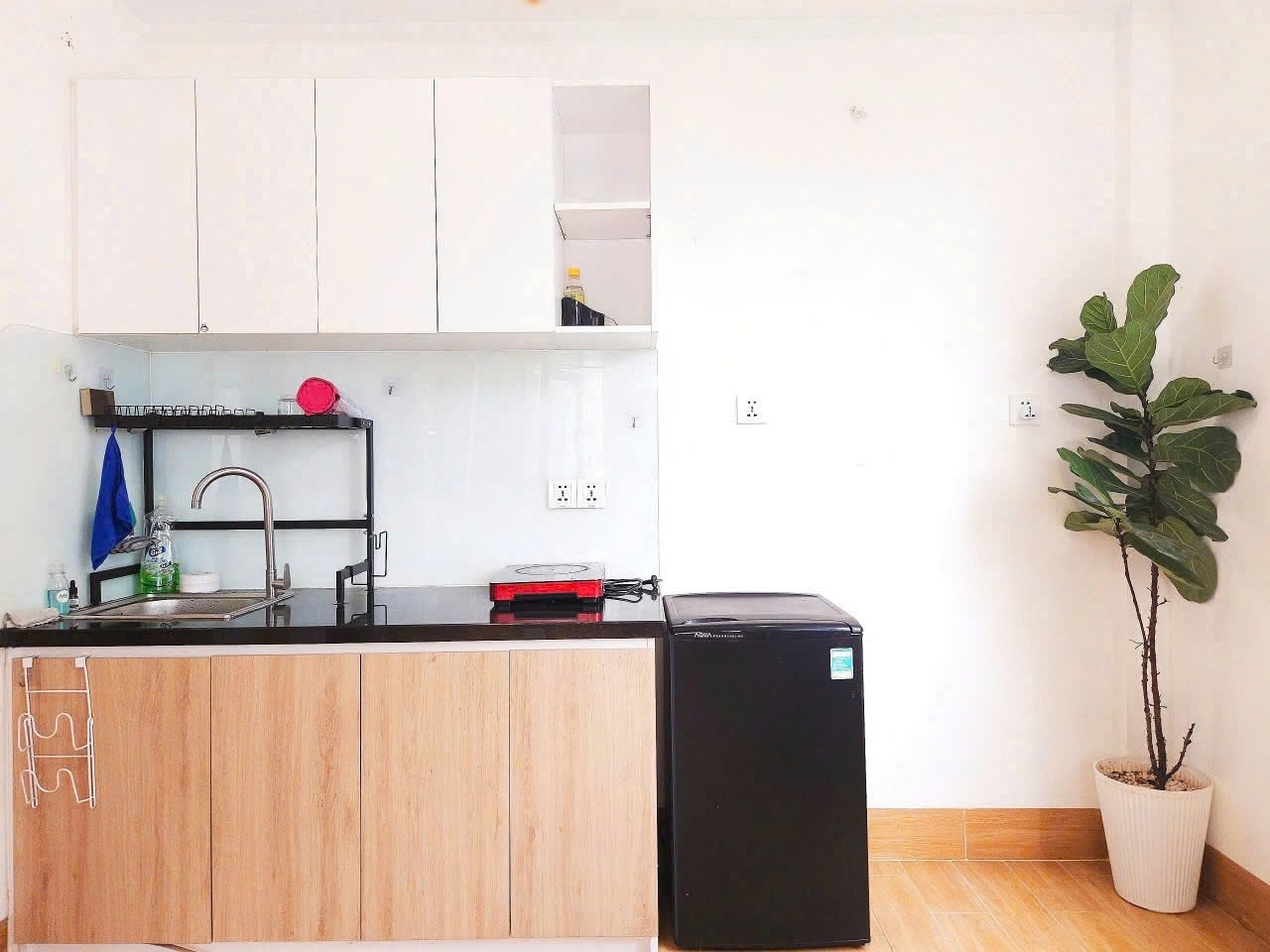 Phòng trọ Duplex 28m2 tại CT House Trần Não - Thủ Đức - Phòng bếp