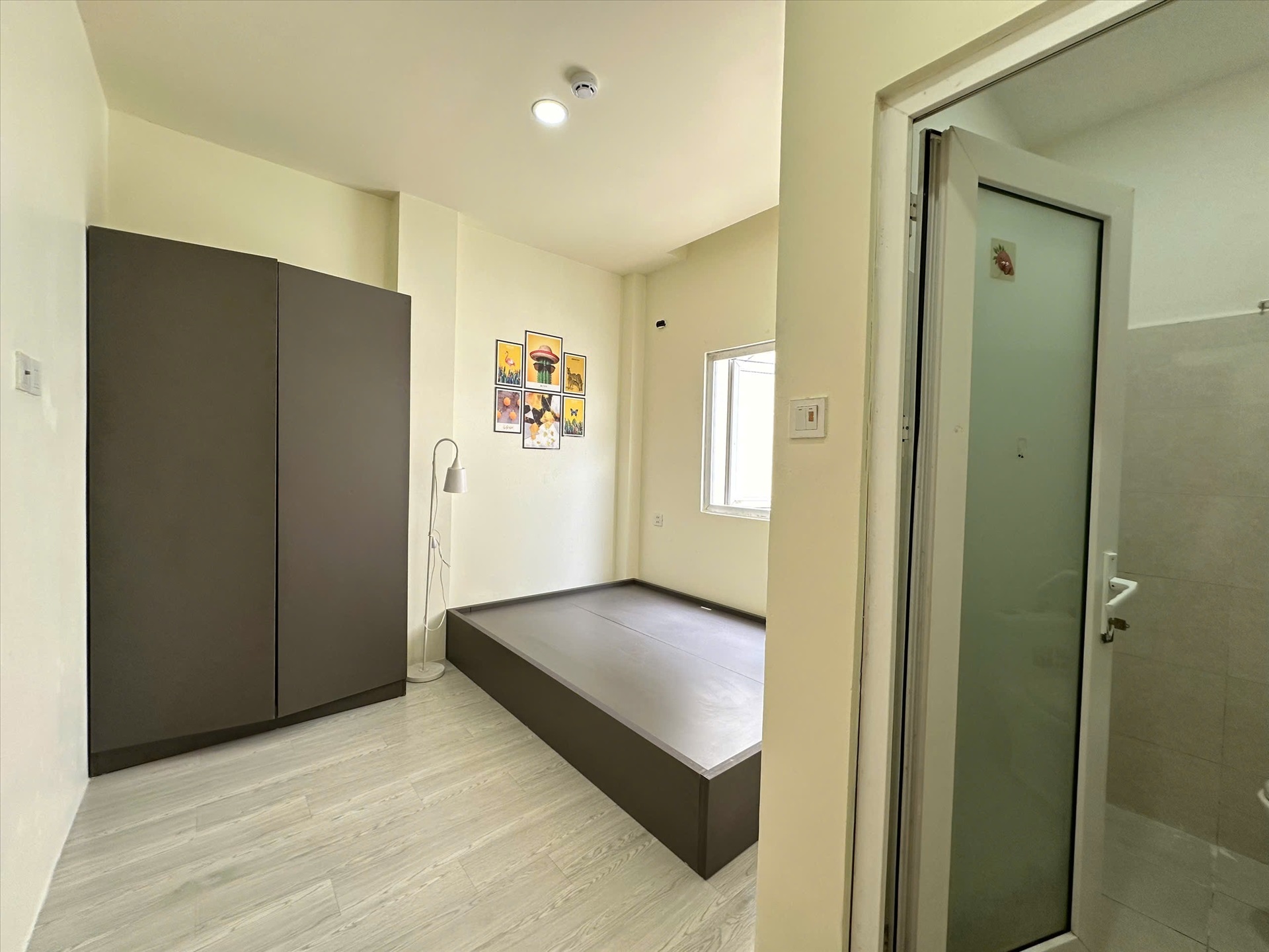 Phòng trọ Studio 25m2 tại Sunny House Lê Văn Thọ - Gò Vấp - Phòng ngủ