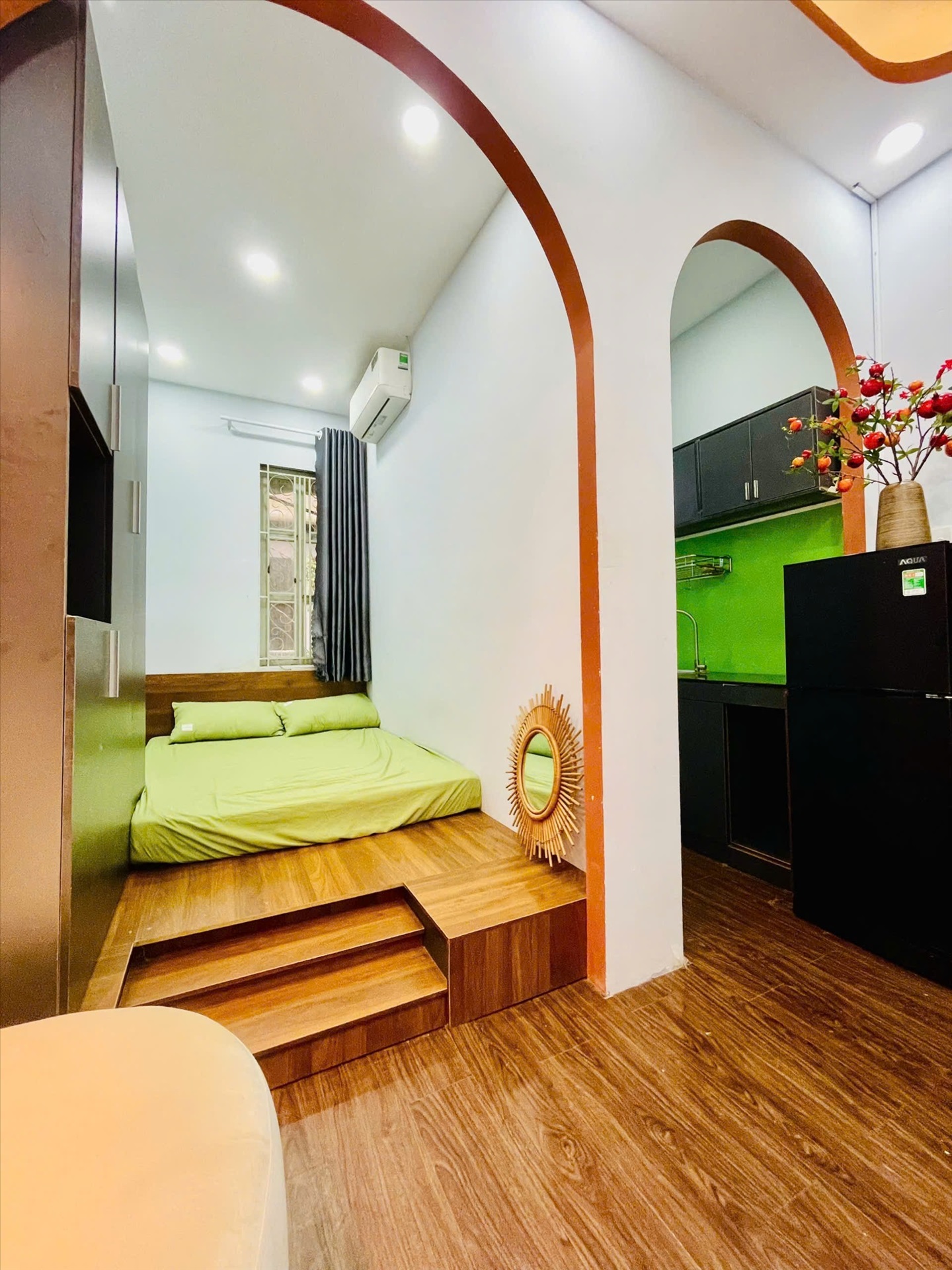 Phòng trọ 1 Phòng ngủ 30m2 tại CH House Nguyễn Tri Phương - Quận 10 - Phòng ngủ