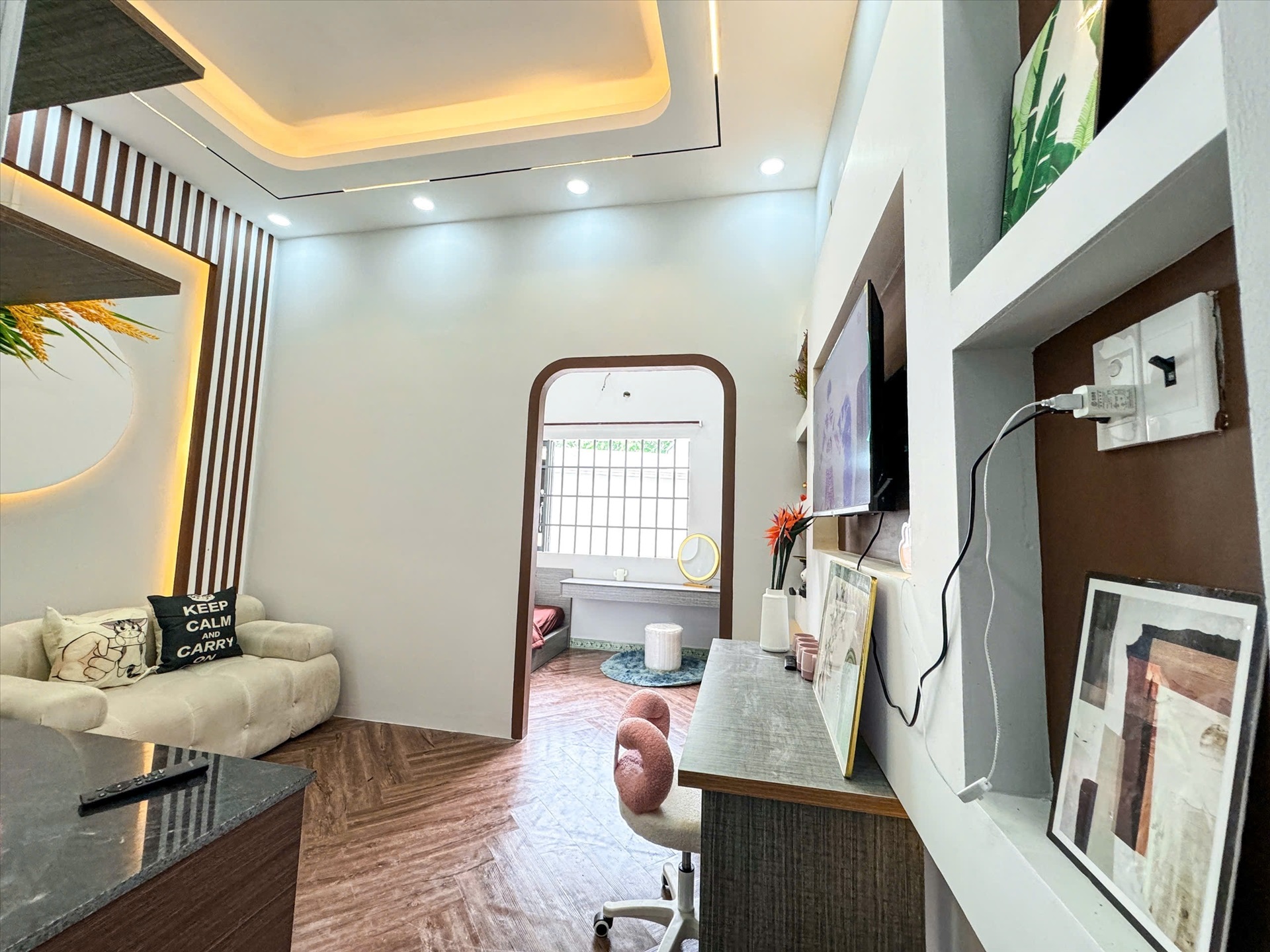 Phòng trọ 1 Phòng ngủ 35m2 tại Kinghome Ba Vân - Tân Bình - Phòng ngủ