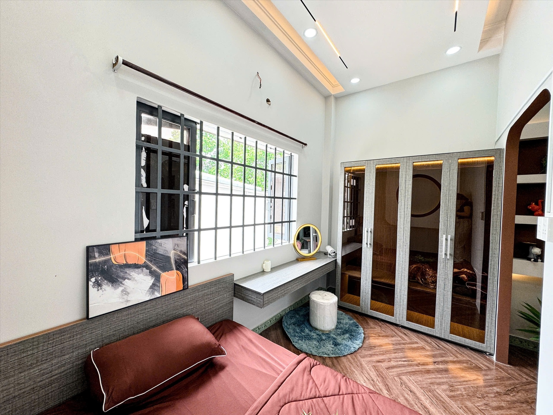Phòng trọ 1 Phòng ngủ 35m2 tại Kinghome Ba Vân - Tân Bình - Phòng ngủ