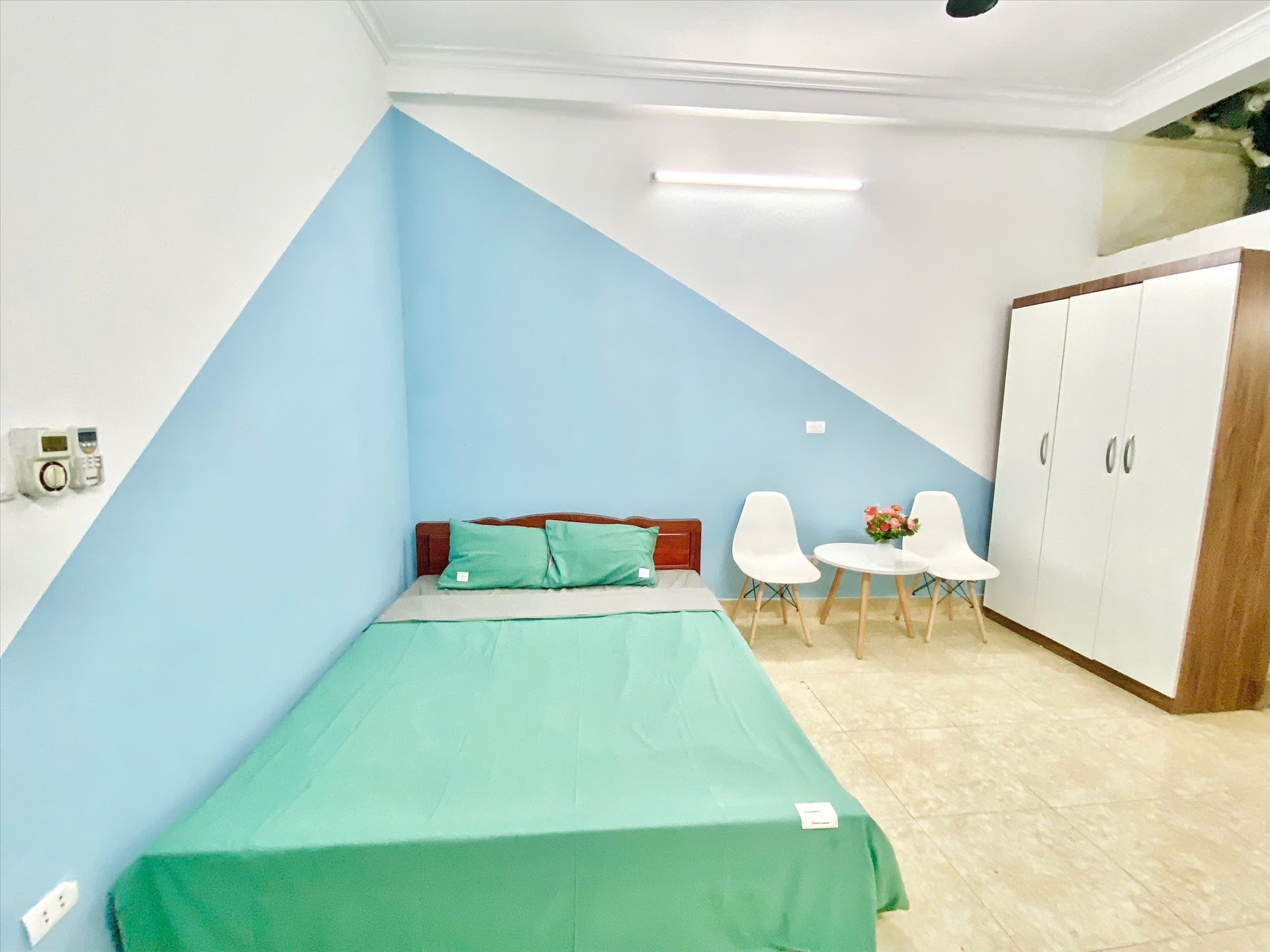 Phòng trọ Studio 25m2 tại Timehouse 2 Mỹ Đình - Nam Từ Liêm - Phòng ngủ