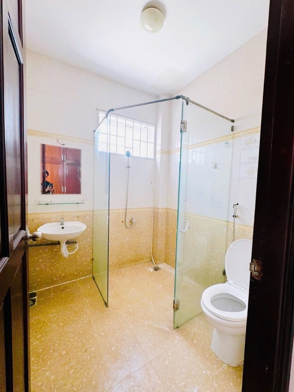 Phòng trọ Studio 25m2 tại AV House B Hà Huy Giáp - Quận 12 - Phòng tắm
