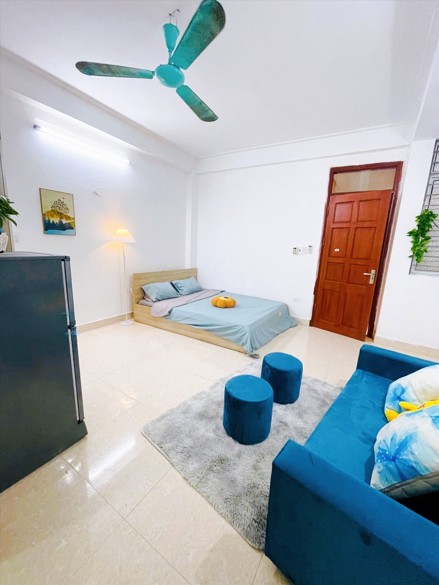 Phòng trọ Studio 25m2 tại TL House Dịch Vọng Hậu - Cầu Giấy - Phòng ngủ