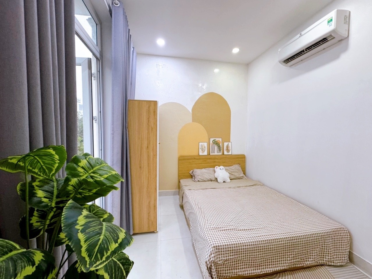 Phòng trọ Studio 30m2 tại AV House A Thạnh Xuân 25 - Quận 12 - Phòng ngủ