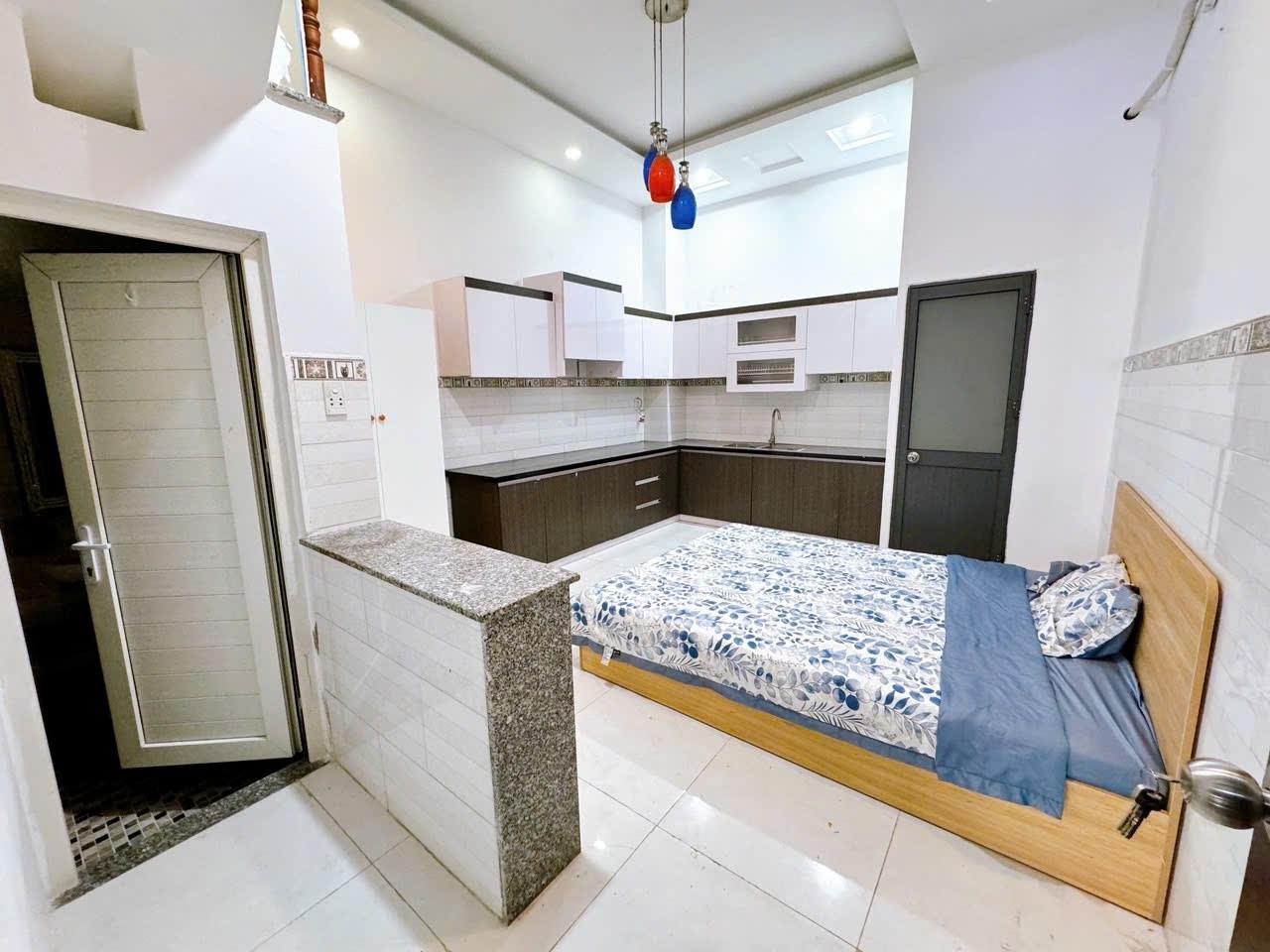Phòng trọ Studio 30m2 tại AV House A Thạnh Xuân 25 - Quận 12 - Phòng ngủ
