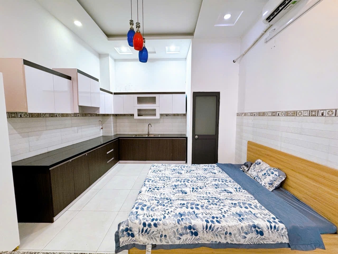 Phòng trọ Studio 30m2 tại AV House A Thạnh Xuân 25 - Quận 12 - Phòng ngủ