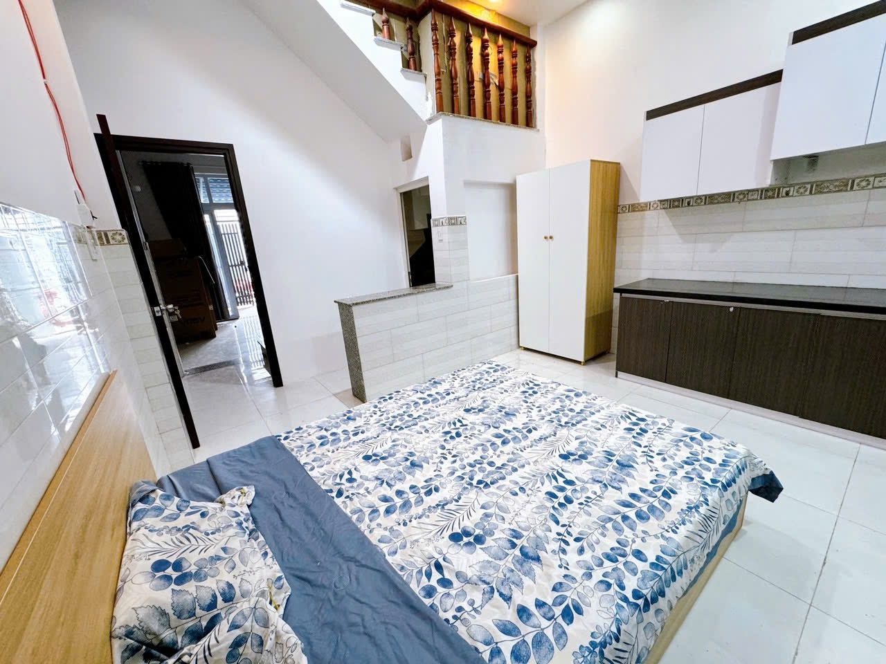 Phòng trọ Studio 30m2 tại AV House A Thạnh Xuân 25 - Quận 12 - Phòng ngủ