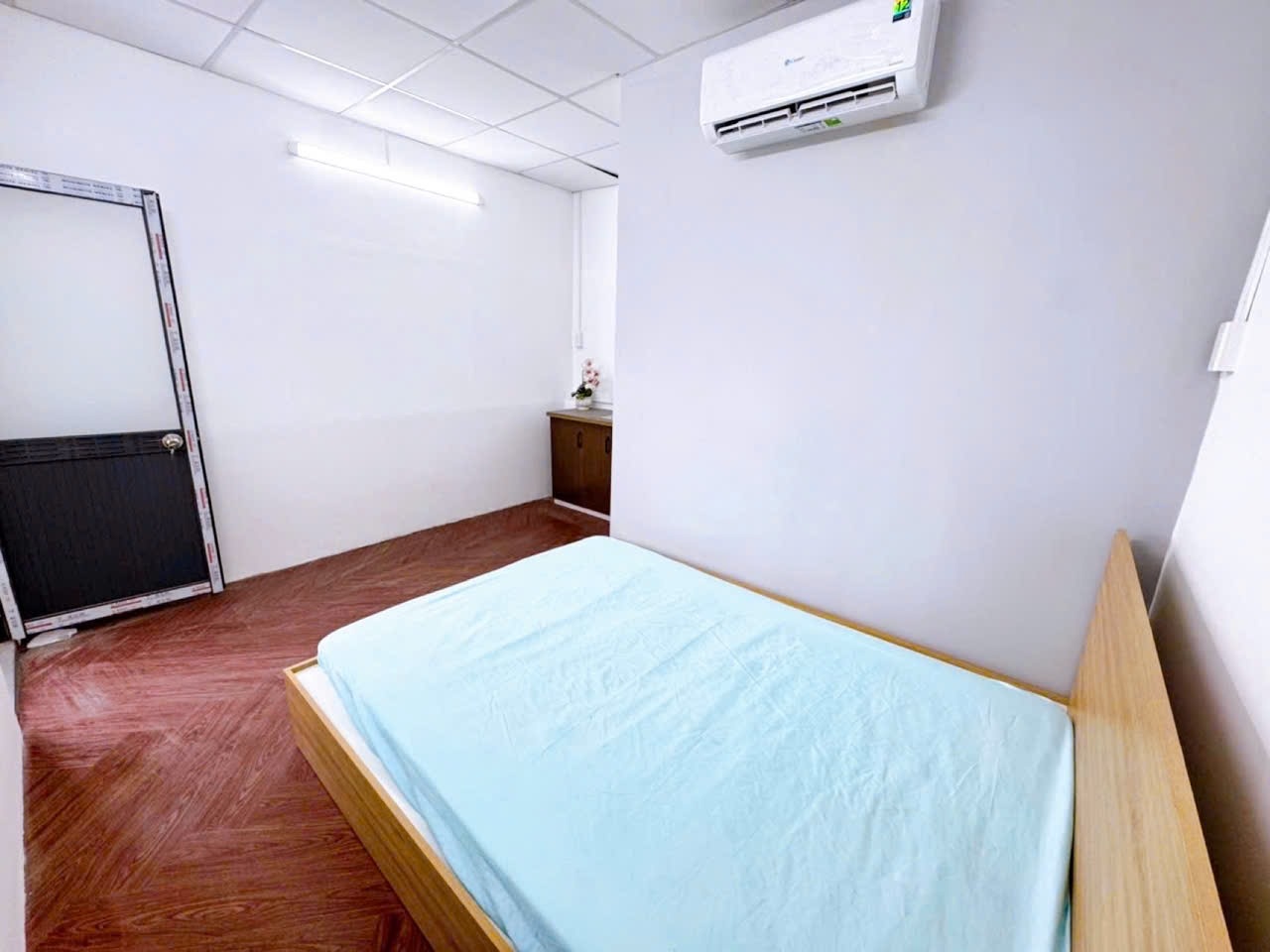 Phòng trọ Studio 20m2 tại AV House B Thạnh Xuân 25 - Quận 12 - Phòng ngủ