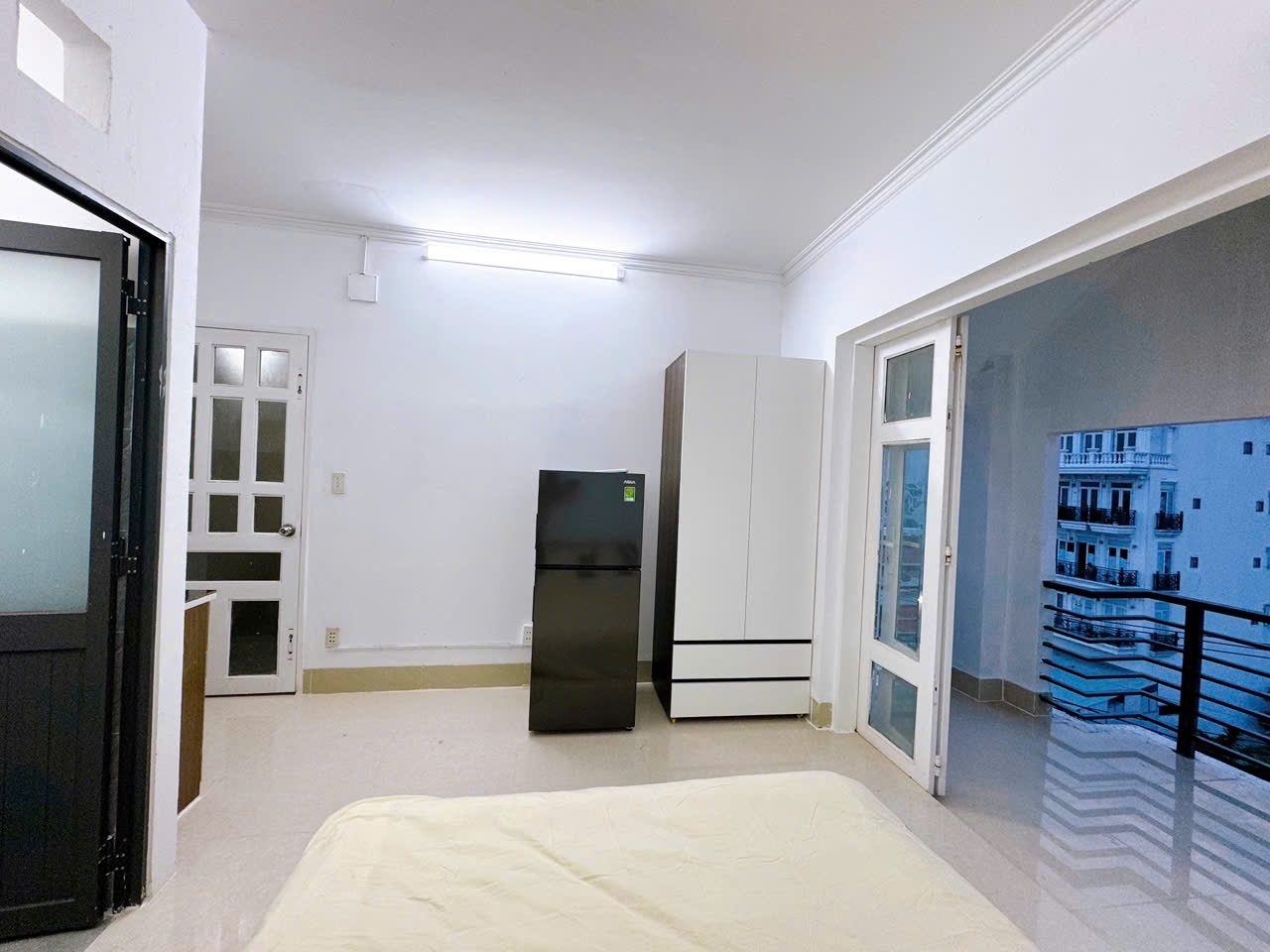 Phòng trọ Studio 25m2 tại AV House B Hà Huy Giáp - Quận 12 - Phòng ngủ