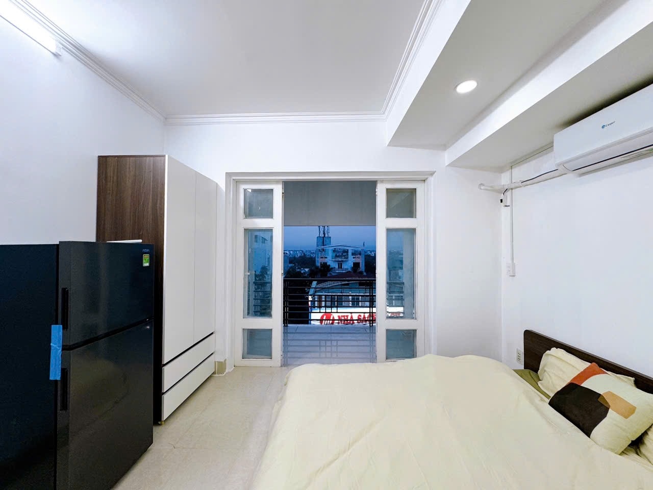 Phòng trọ Studio 25m2 tại AV House B Hà Huy Giáp - Quận 12 - Phòng ngủ