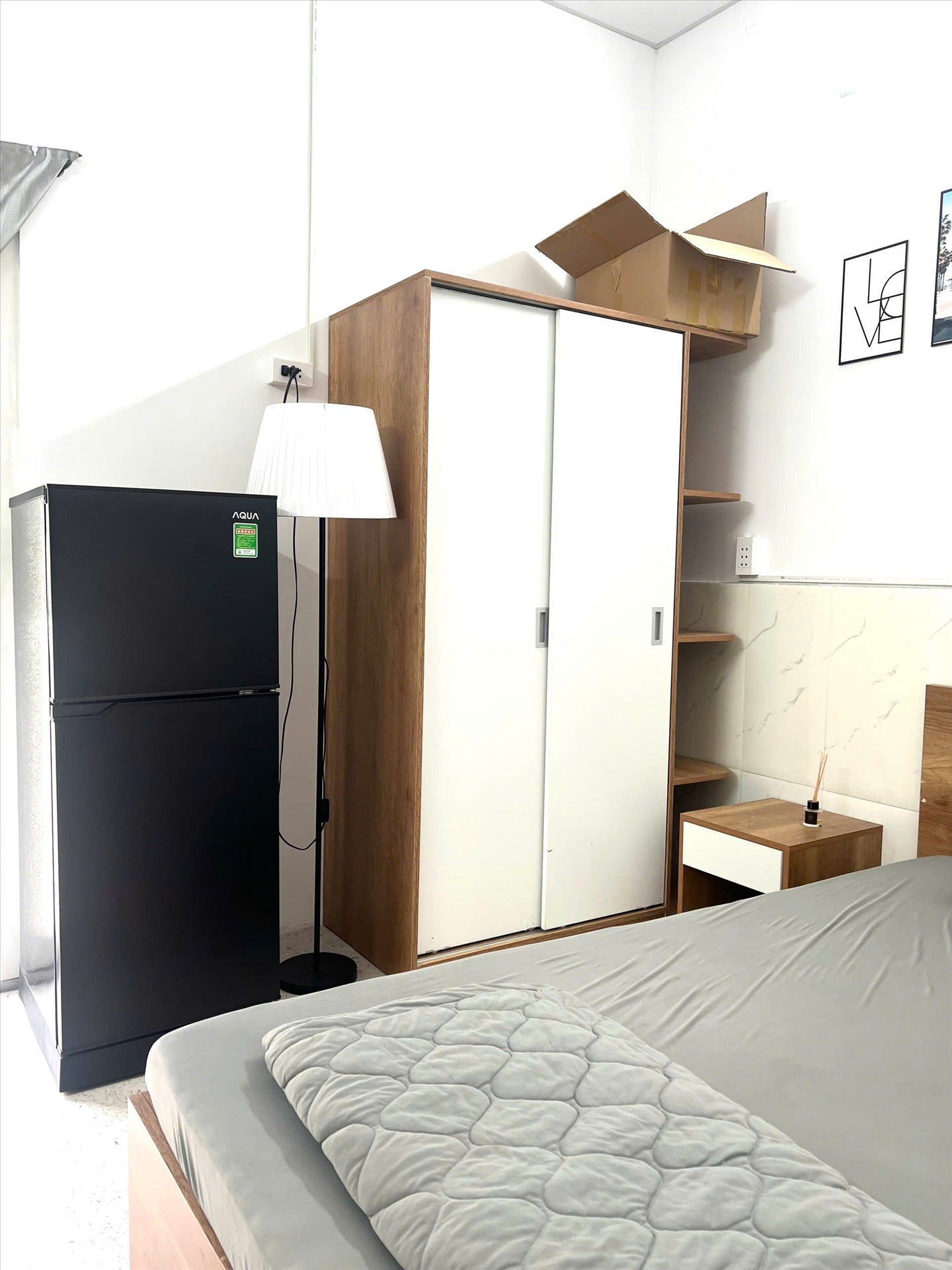 Phòng trọ 1 Phòng ngủ 25m2 tại AQ House Phan Đăng Lưu - Phú Nhuận - Phòng ngủ