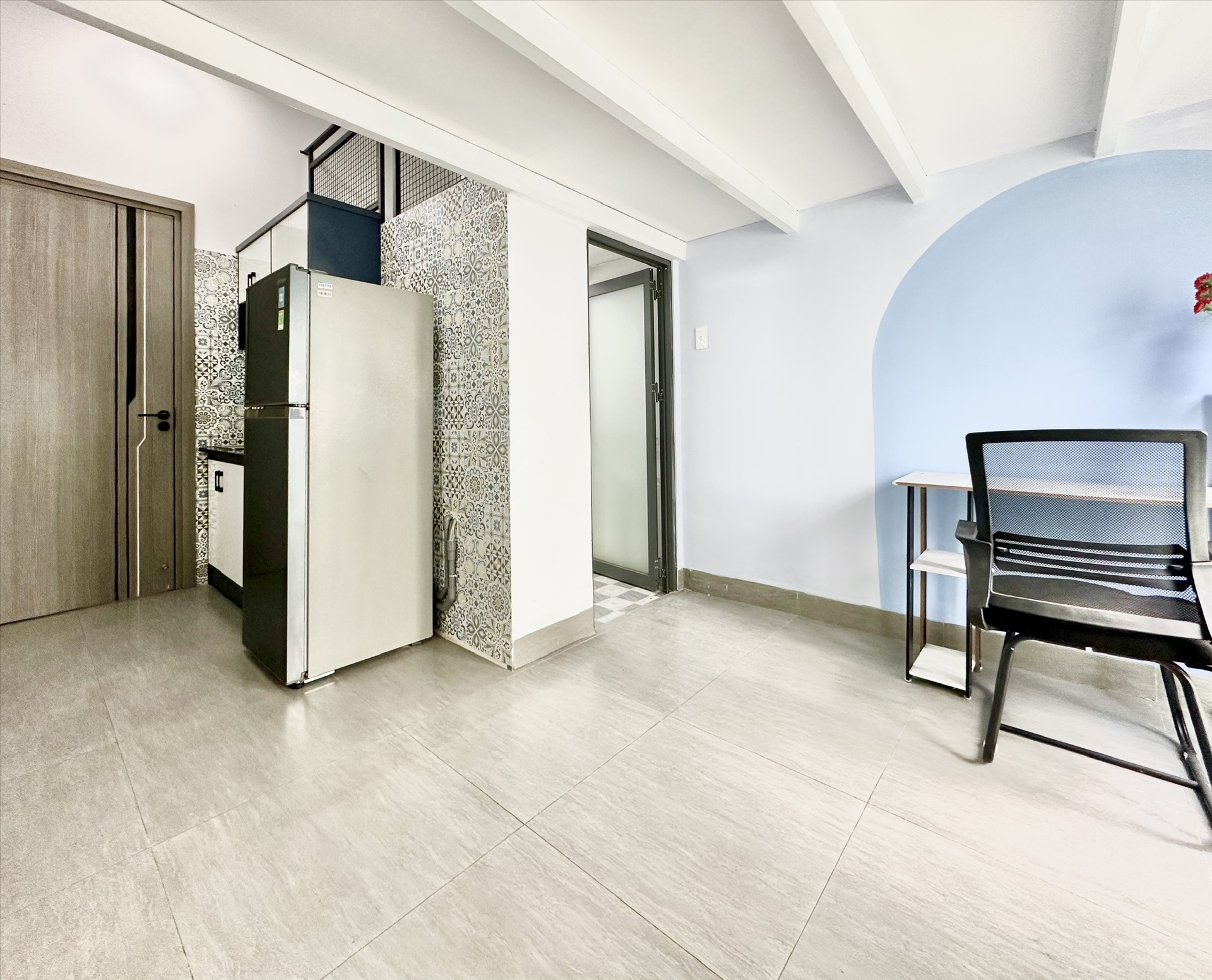 Phòng trọ Duplex 25m2 tại Royal House Đường số 11 - Quận 2 - Phòng bếp