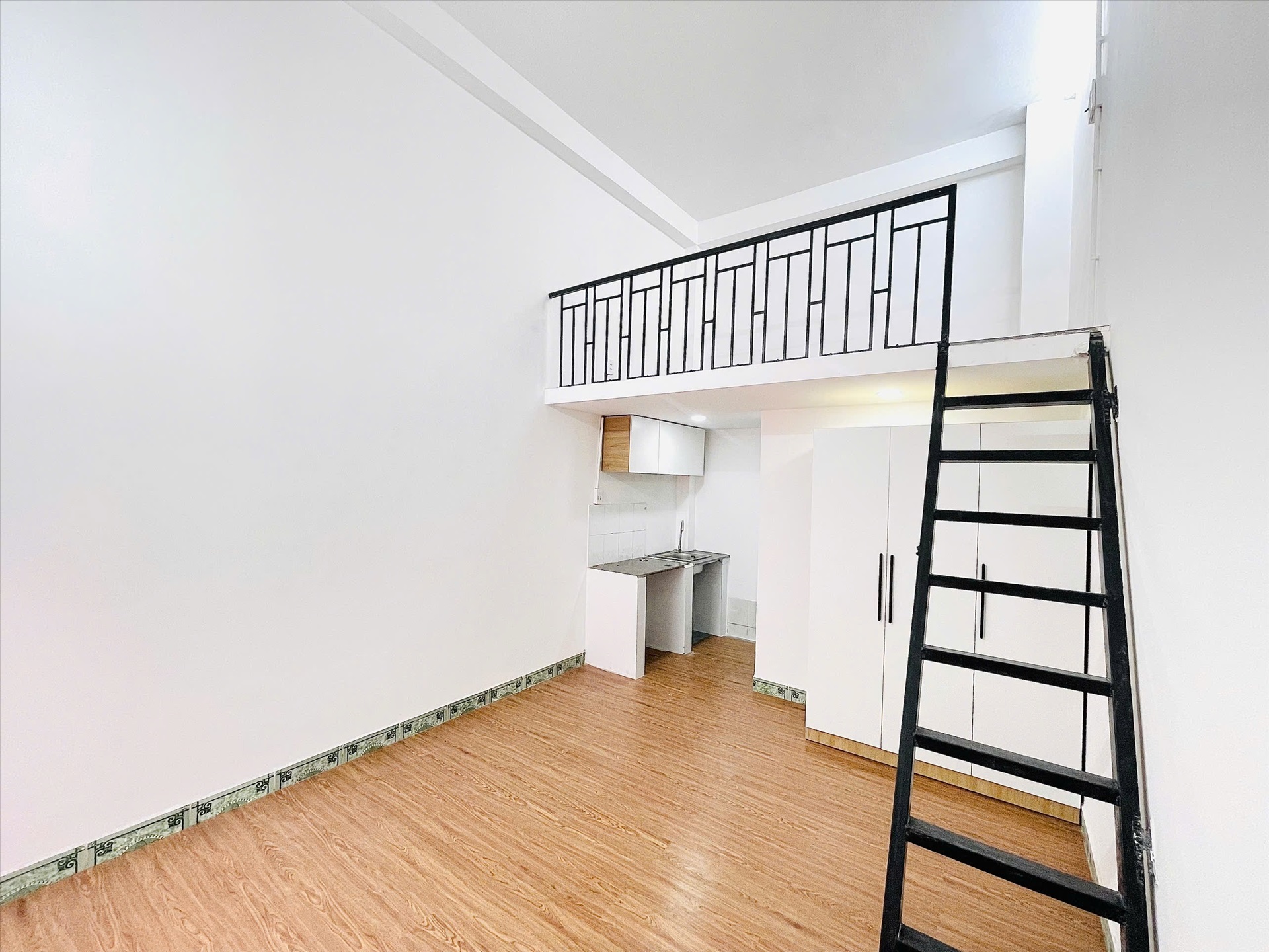 Phòng trọ Duplex 25m2 tại AC Home Hoàng hoa Thám - Tân Bình - Phòng ngủ