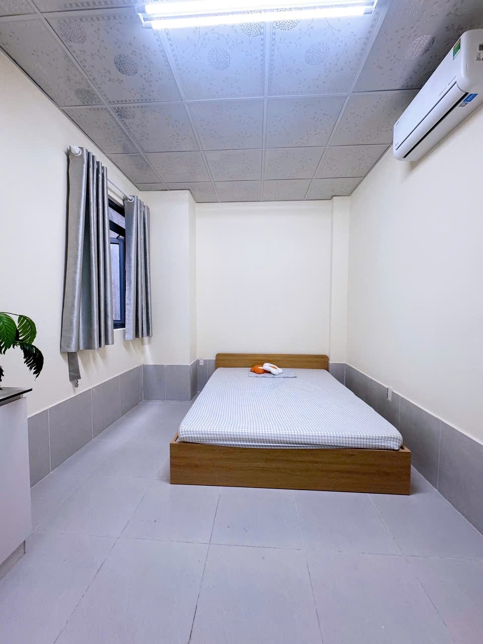Phòng trọ Studio 25m2 tại AV House 3 Thạnh Lộc 29 - Quận 12 - Phòng ngủ