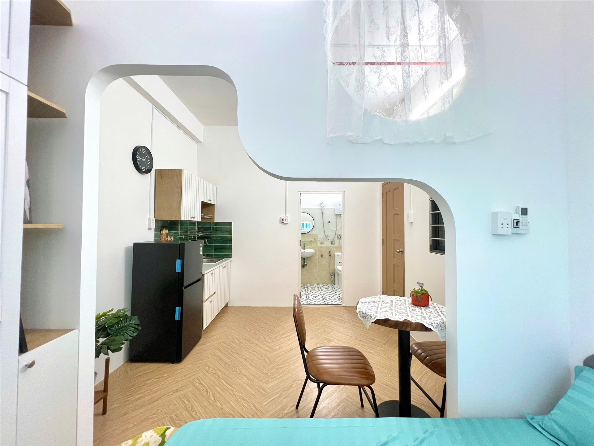 Phòng trọ 1 Phòng ngủ 30m2 tại AH Apartment Trường Sơn - Tân Bình - Phòng tắm