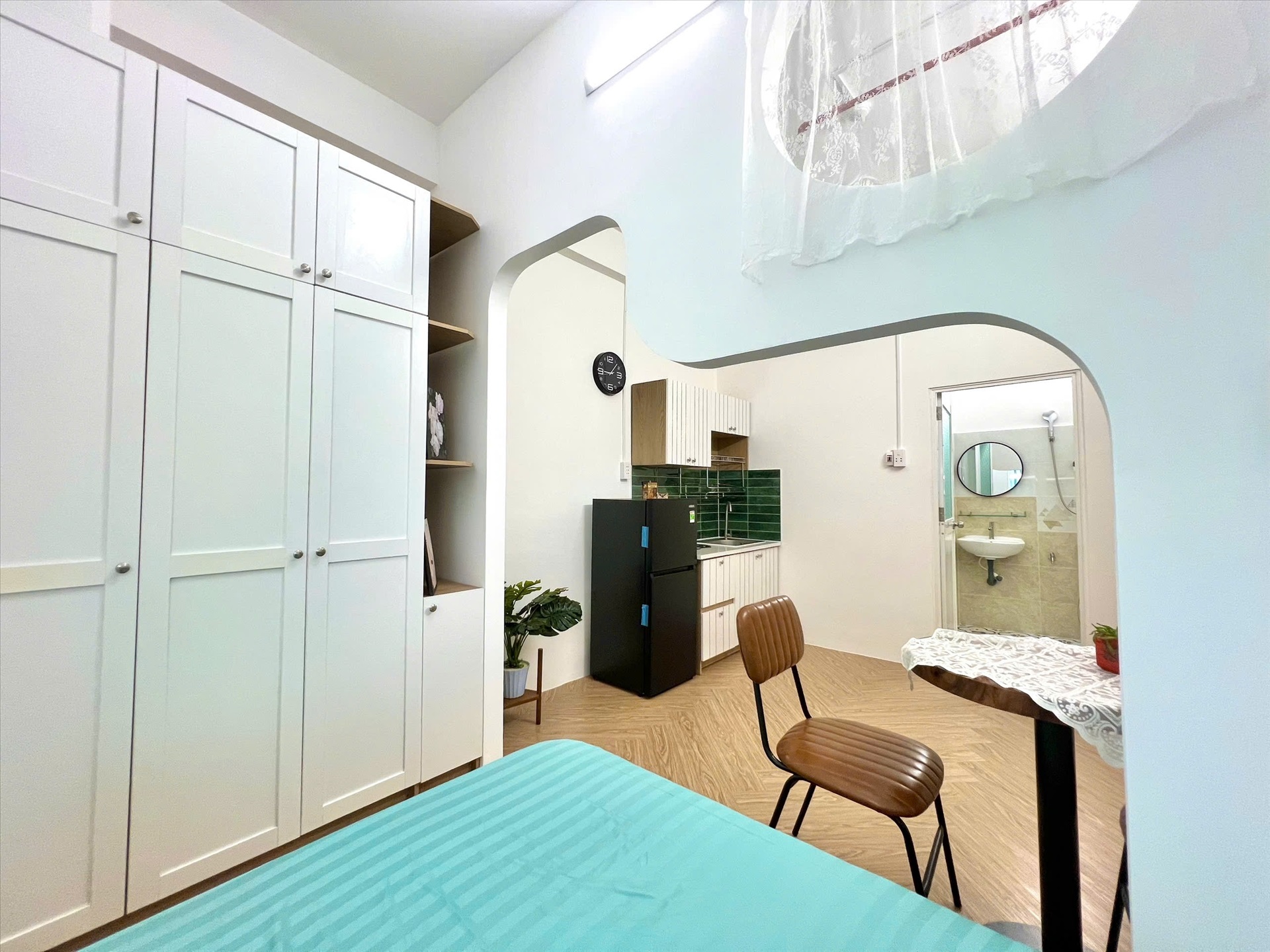 Phòng trọ 1 Phòng ngủ 30m2 tại AH Apartment Trường Sơn - Tân Bình - Phòng bếp