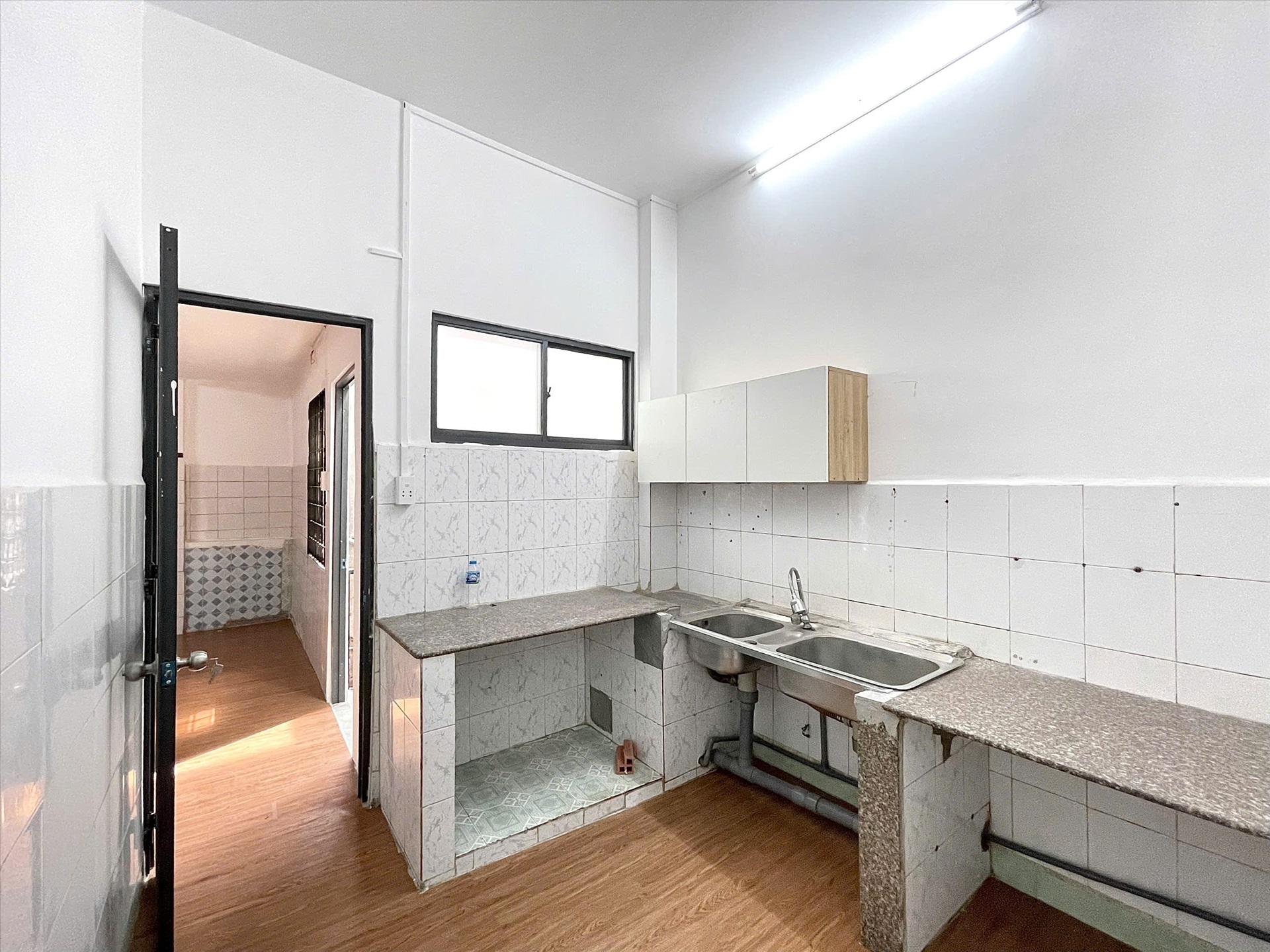 Phòng trọ Studio 40m2 tại AC Home Hoàng hoa Thám - Tân Bình - Phòng bếp