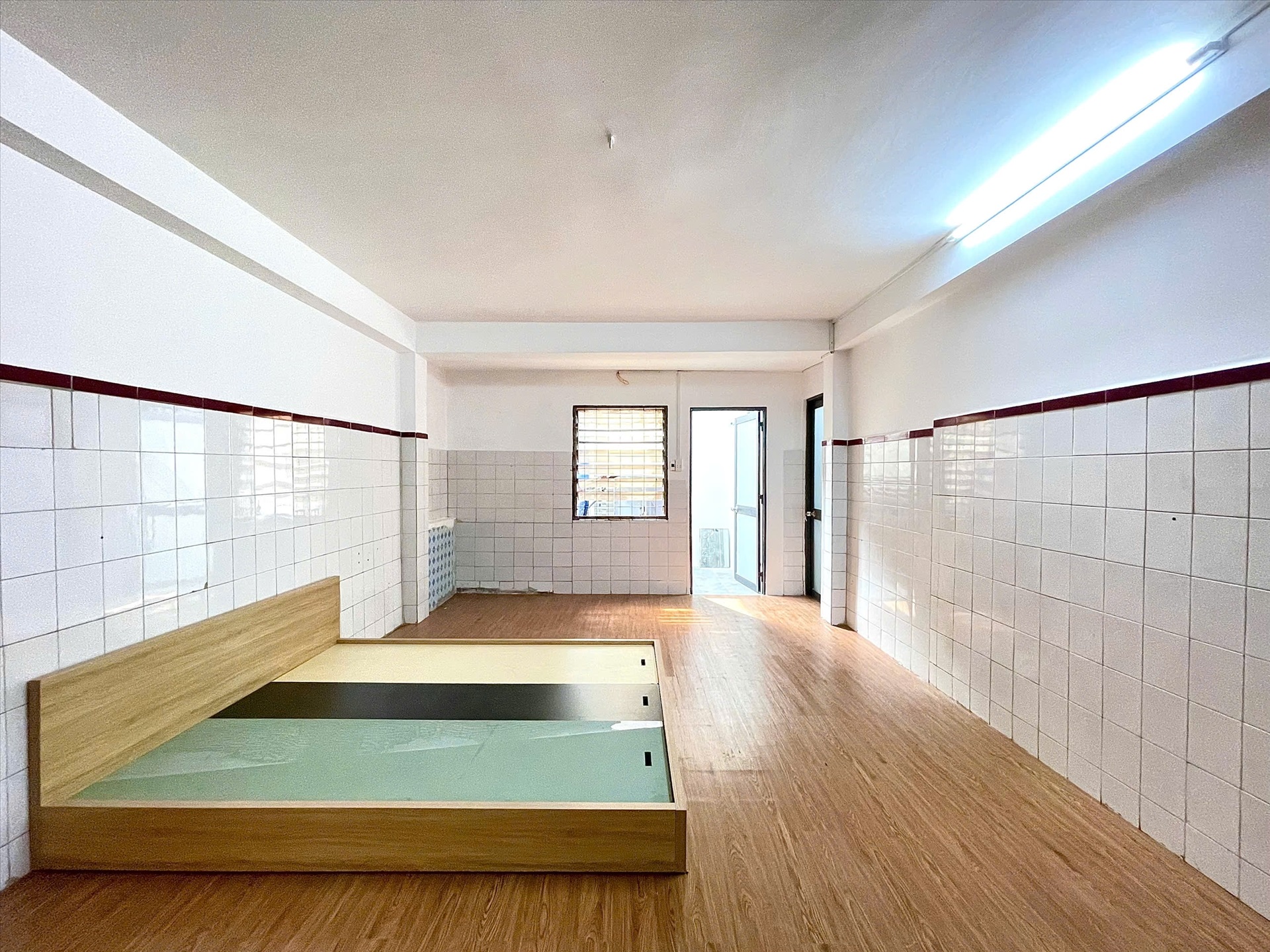 Phòng trọ Studio 40m2 tại AC Home Hoàng hoa Thám - Tân Bình - Phòng ngủ