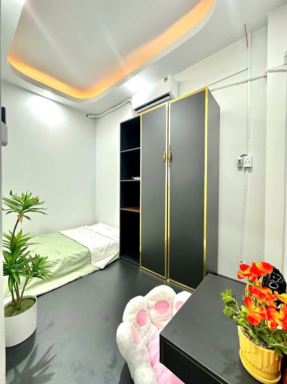 Phòng trọ 2 Phòng ngủ 60m2 tại AQ Room Hoa Hồng - Phú Nhuận - Phòng ngủ