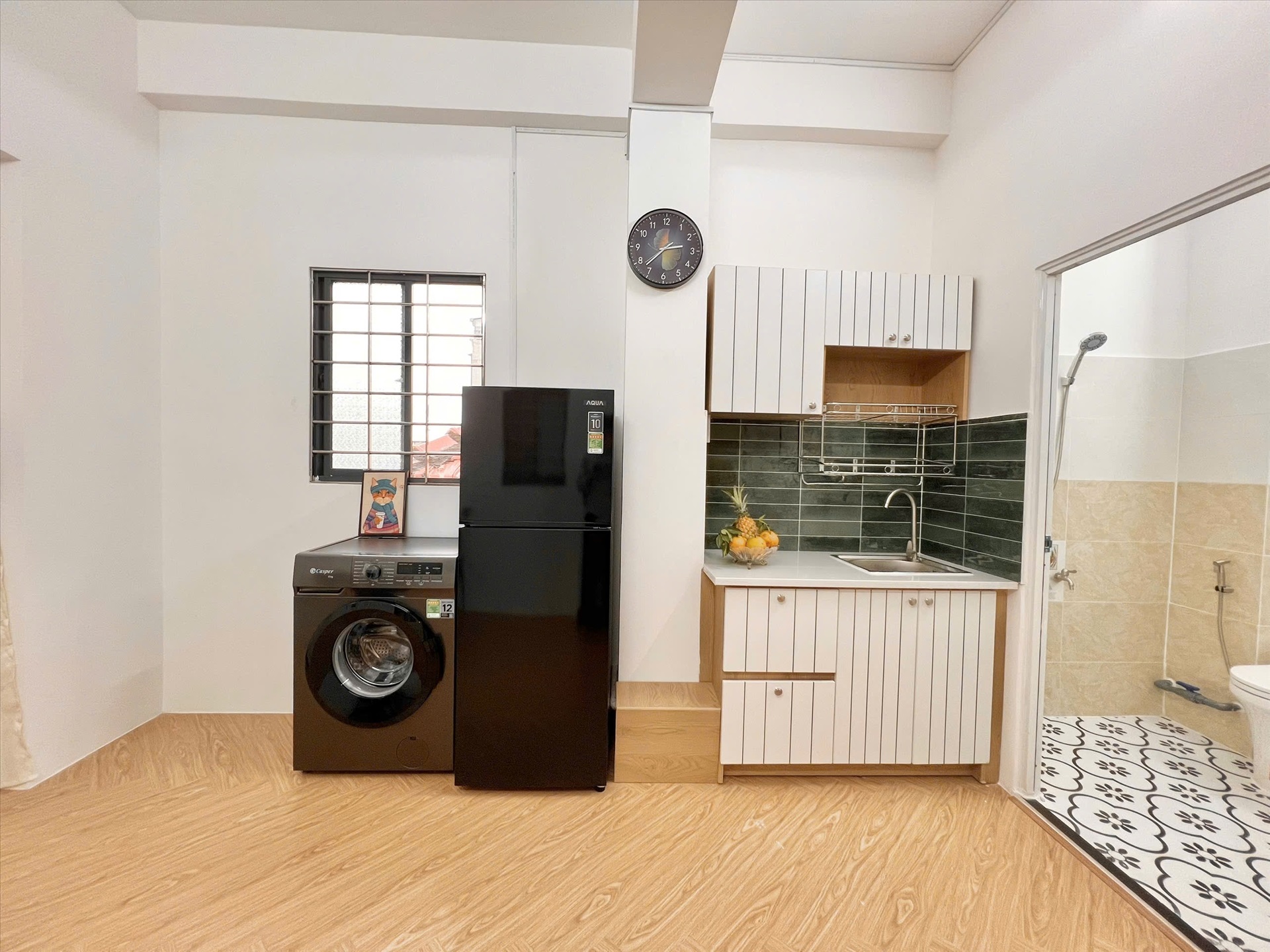 Phòng trọ 1 Phòng ngủ 30m2 tại AH Apartment Trường Sơn - Tân Bình - Phòng bếp
