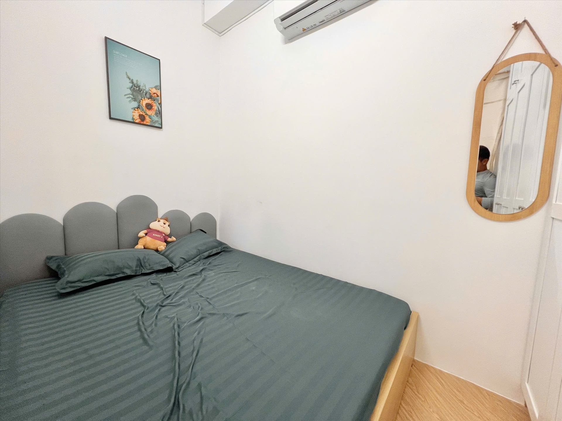 Phòng trọ 1 Phòng ngủ 30m2 tại AH Apartment Trường Sơn - Tân Bình - Phòng ngủ