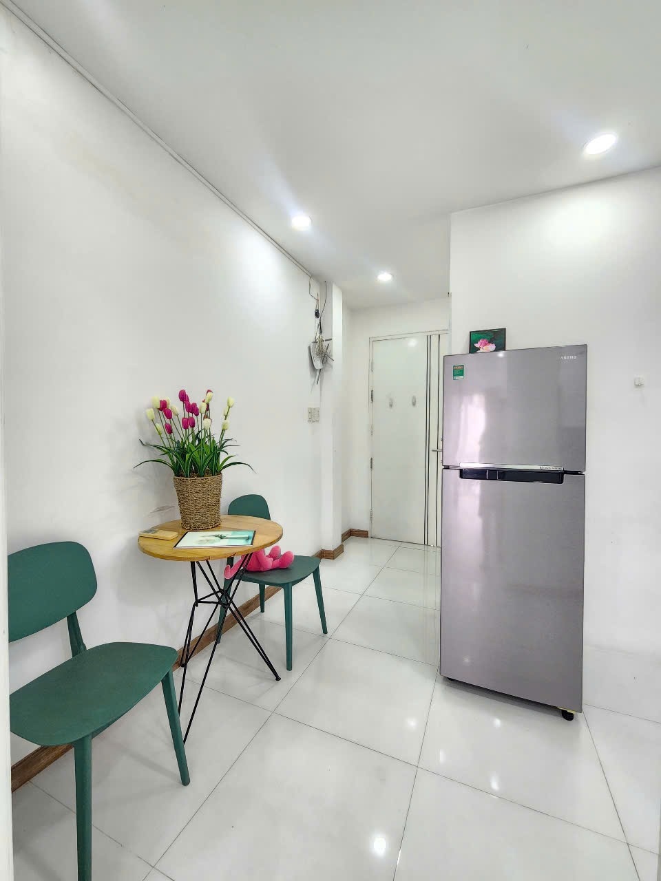 Phòng trọ Studio 50m2 tại AH Apartment Nguyễn Trãi - Quận 1 - Phòng bếp
