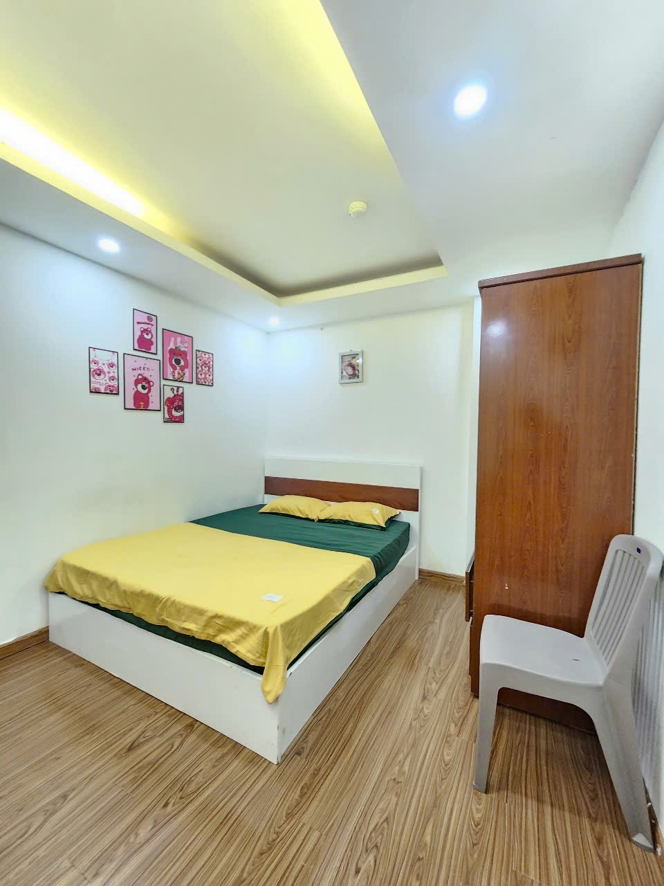 Phòng trọ Studio 25m2 tại AH Apartment Nguyễn Trãi - Quận 1 - Phòng ngủ