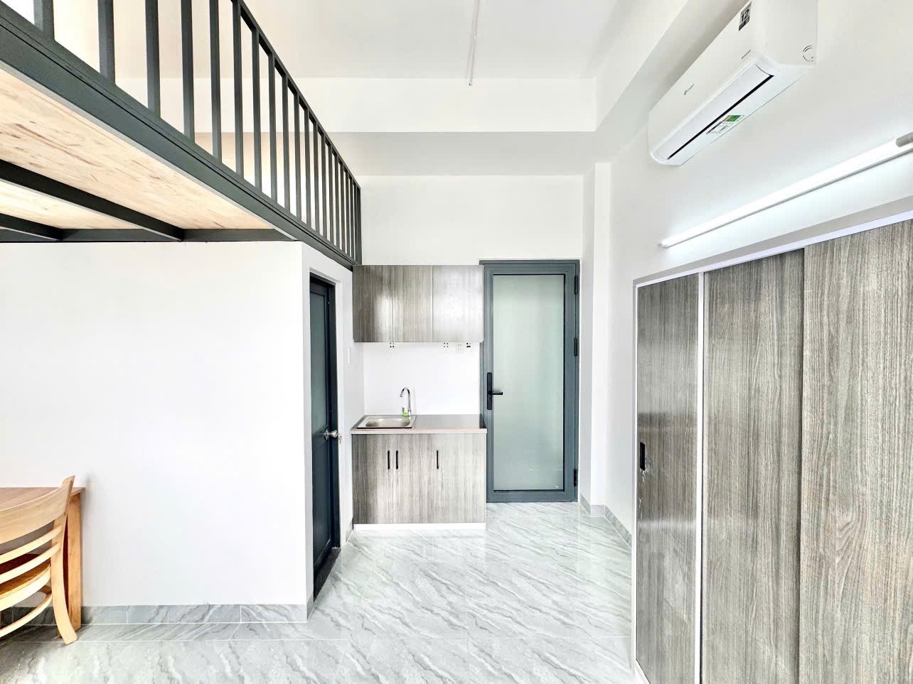 Phòng trọ Duplex 25m2 tại Yoho Home Đường số 9 - Gò Vấp - Phòng bếp