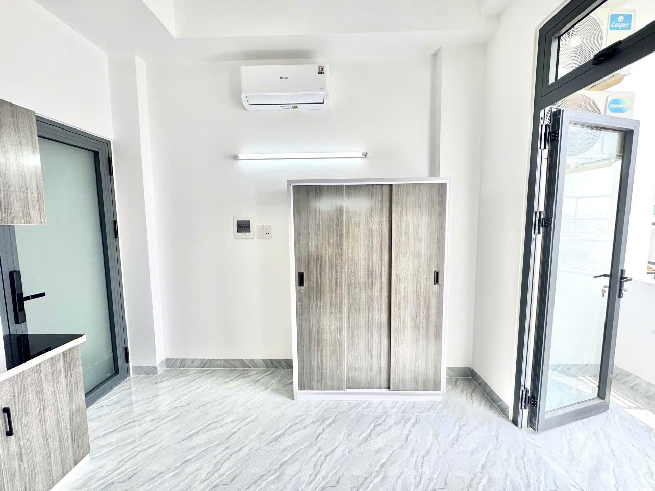 Phòng trọ Duplex 25m2 tại Yoho Home Đường số 9 - Gò Vấp - Phòng khách