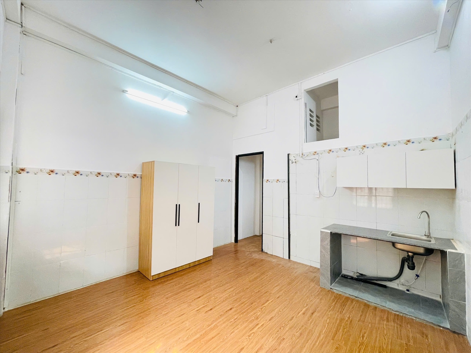 Phòng trọ Studio 40m2 tại AC Home Hoàng hoa Thám - Tân Bình - Phòng ngủ