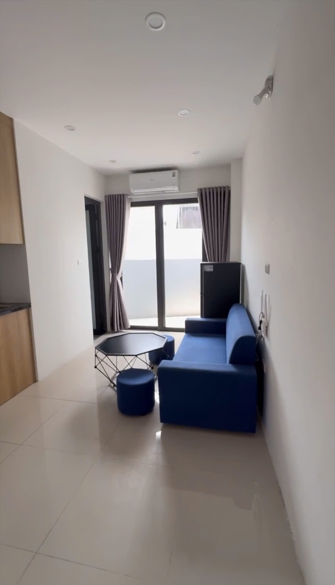 Phòng trọ Studio 35m2 tại VA House 2 Mỹ Đình - Nam Từ Liêm - Phòng khách