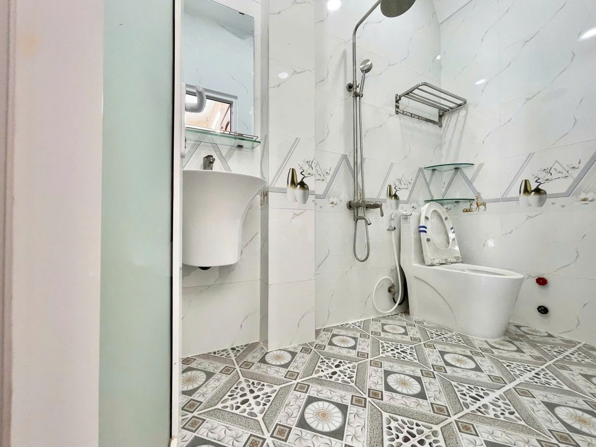 Phòng trọ Studio 30m2 tại TV Apartment Đường số 59 - Gò Vấp - Phòng tắm