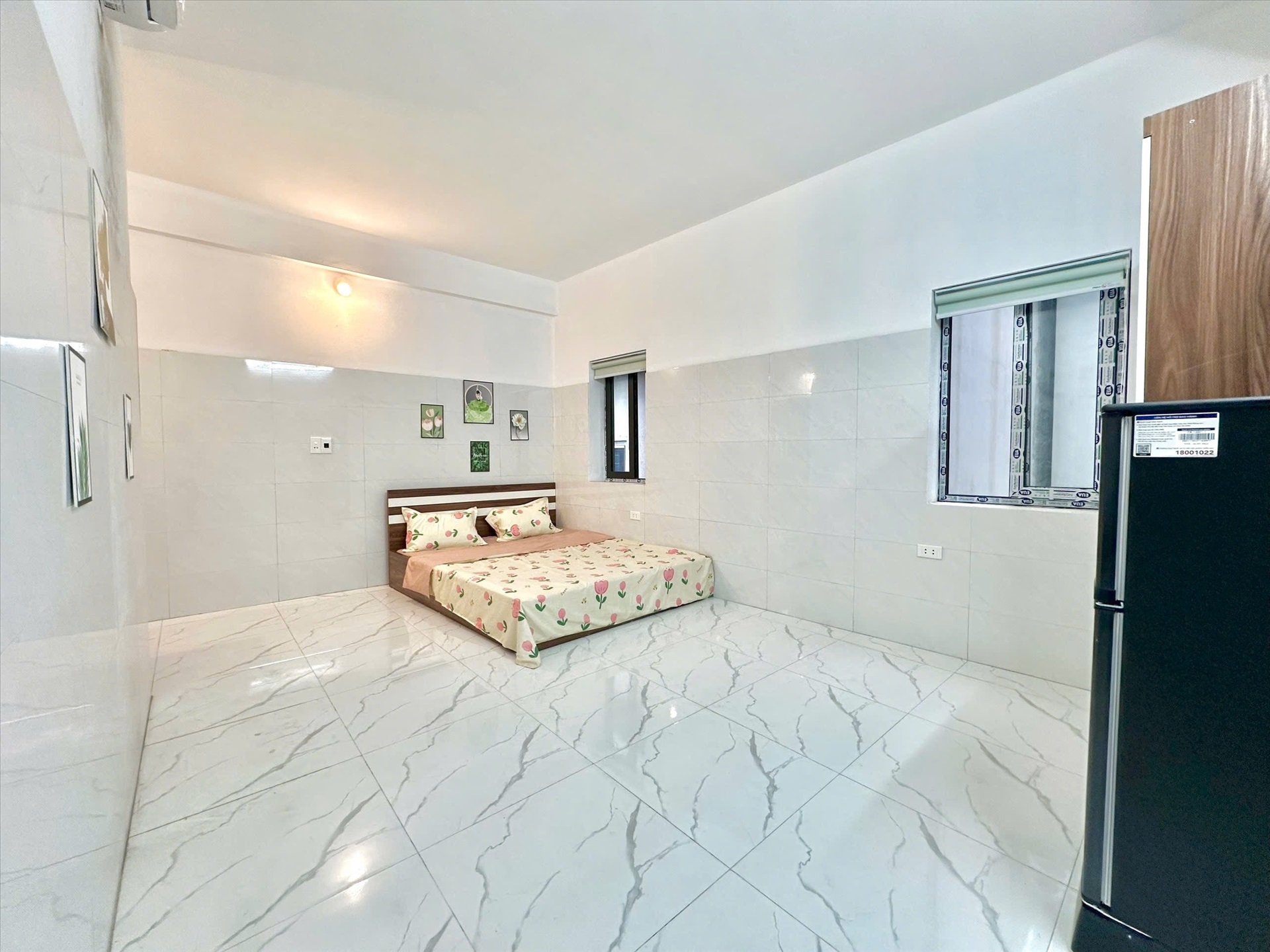Phòng trọ Studio 30m2 tại Timehouse Kiều Mai - Nam Từ Liêm - Phòng ngủ