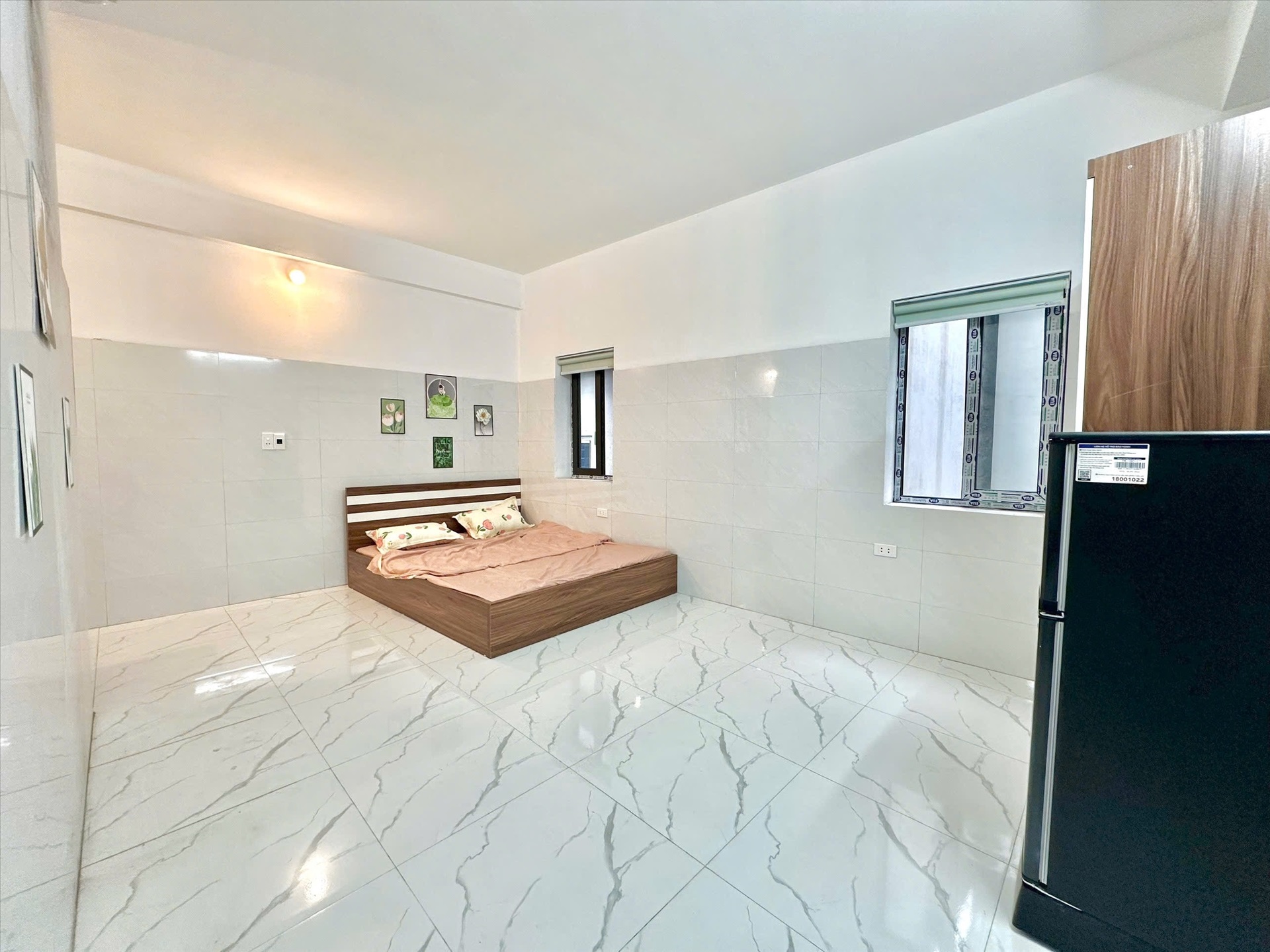 Phòng trọ Studio 30m2 tại Timehouse Kiều Mai - Nam Từ Liêm - Phòng ngủ