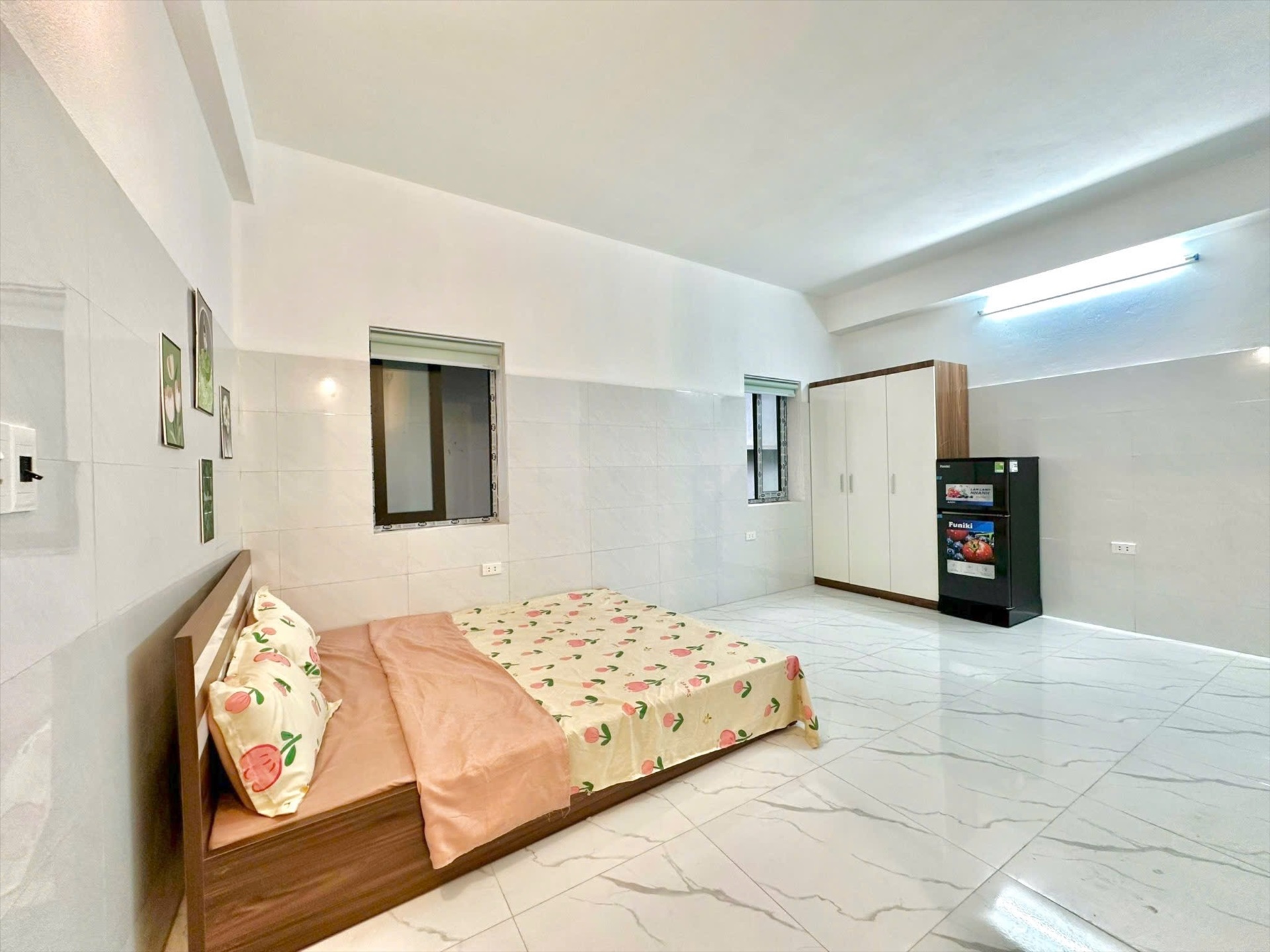 Phòng trọ Studio 30m2 tại Timehouse Kiều Mai - Nam Từ Liêm - Phòng ngủ