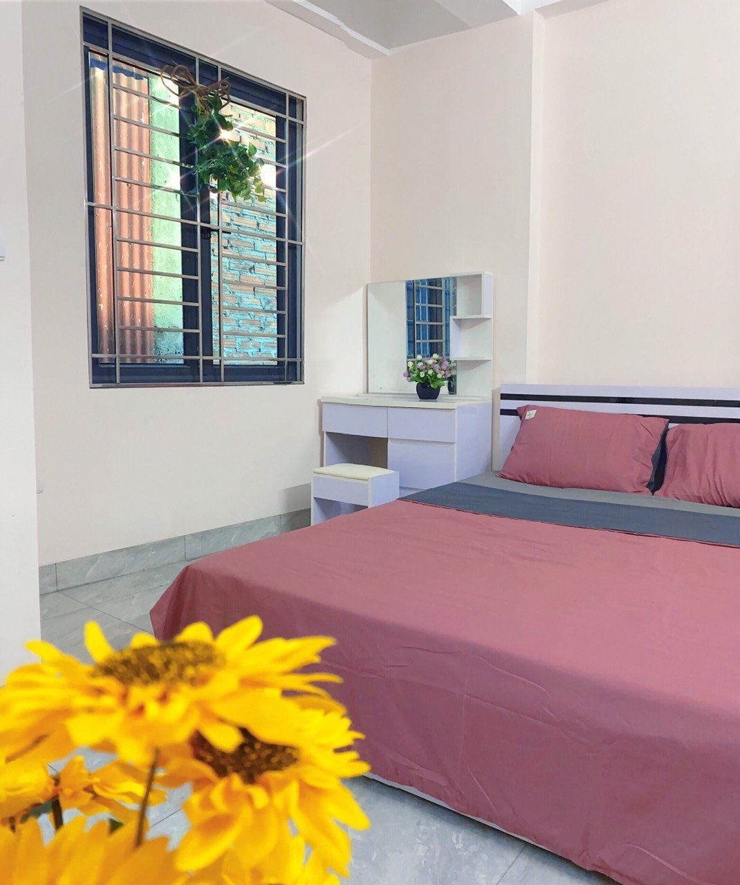 Phòng trọ Studio 27m2 tại Timehouse Thiên Hiền - Nam Từ Liêm - Phòng ngủ