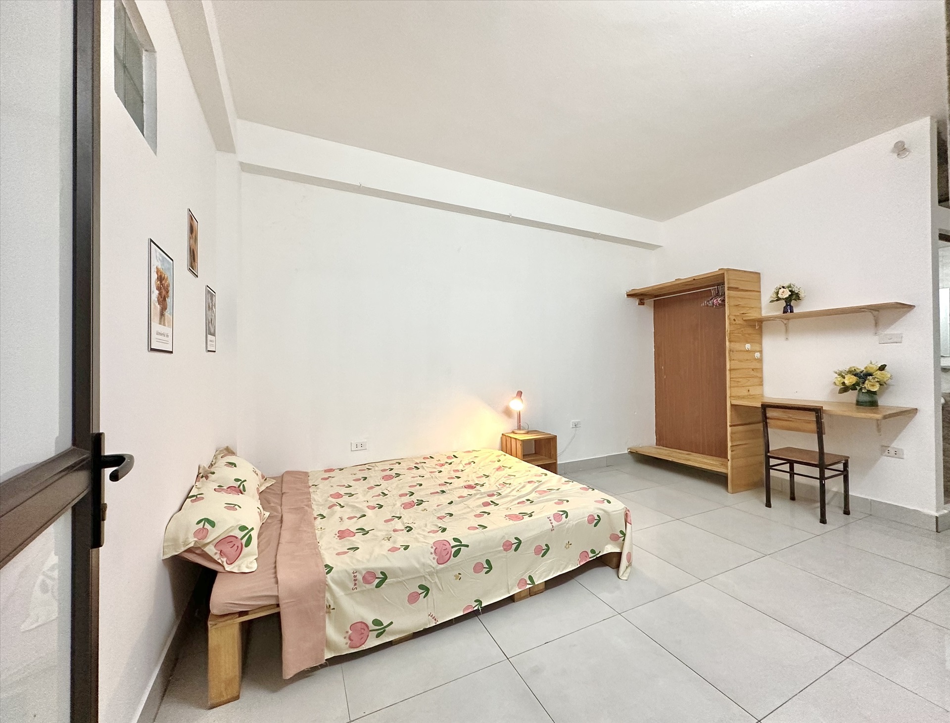 Phòng trọ Studio 30m2 tại Timehouse Mỹ Đình - Nam Từ Liêm - Phòng ngủ