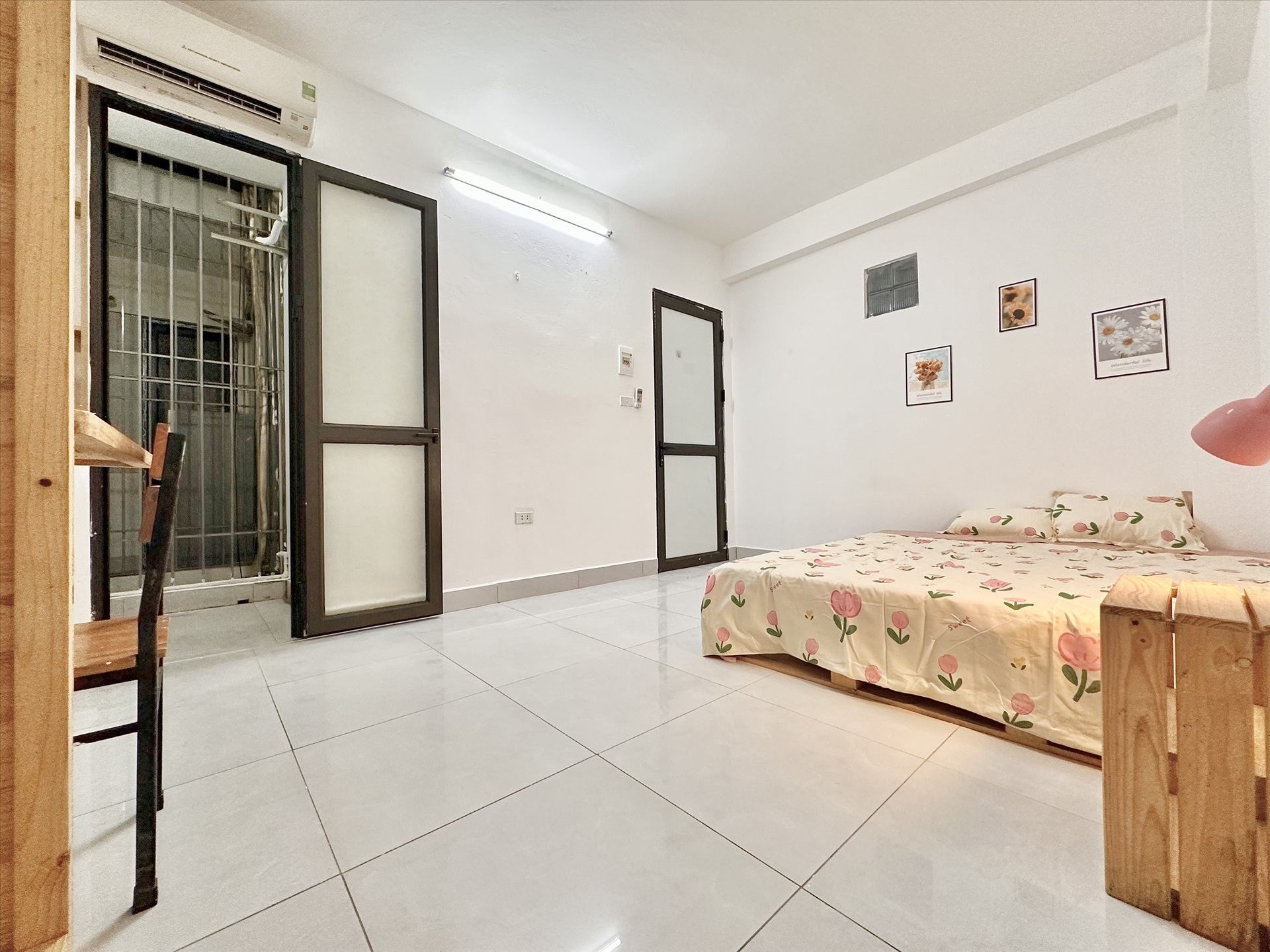 Phòng trọ Studio 30m2 tại Timehouse Mỹ Đình - Nam Từ Liêm - Ban công