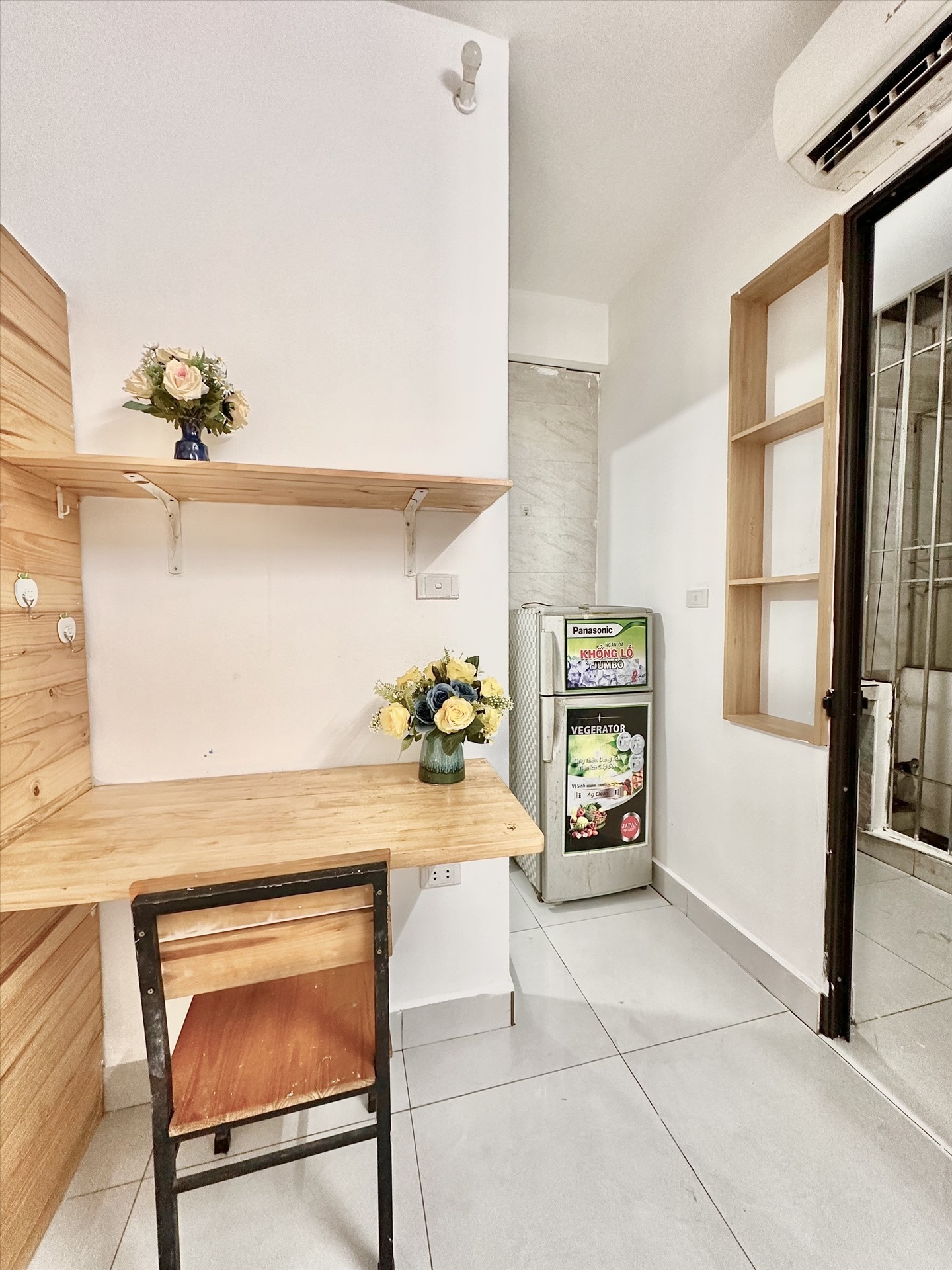 Phòng trọ Studio 30m2 tại Timehouse Mỹ Đình - Nam Từ Liêm - Góc làm việc