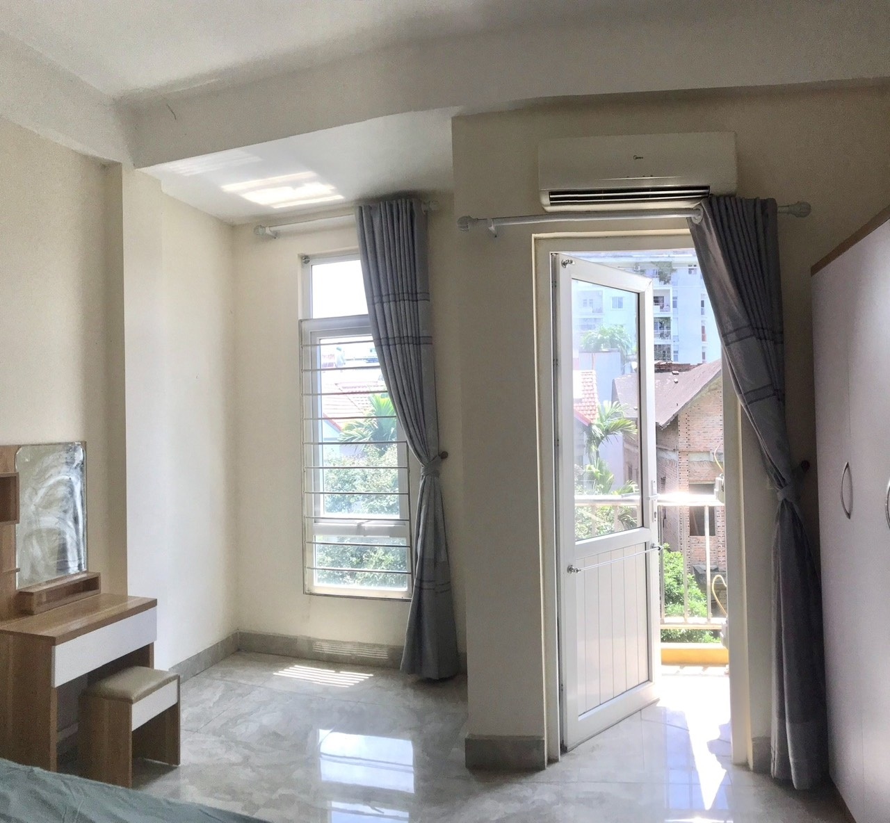 Phòng trọ Studio 25m2 tại Timehouse Mễ Trì Hạ - Nam Từ Liêm - Phòng ngủ