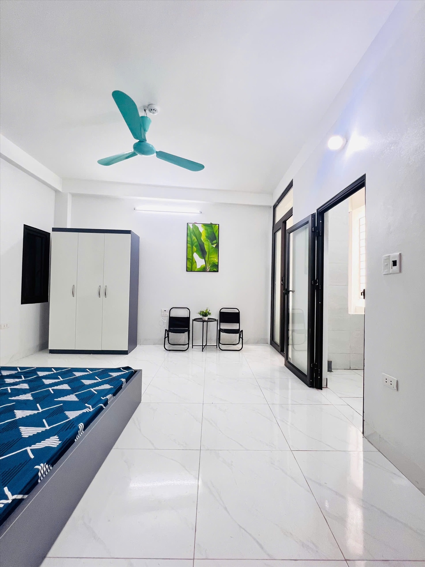 Phòng trọ 1 Phòng ngủ 28m2 tại QM Apartment Phú Đô - Nam Từ Liêm - Phòng ngủ
