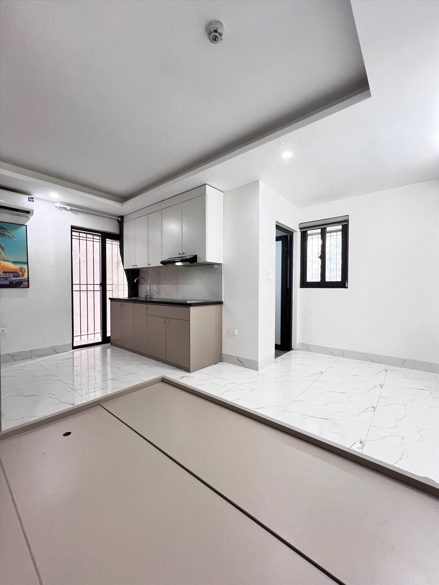 Phòng trọ Studio 26m2 tại QM Housing Apartment Lê Quang Đạo - Nam Từ Liêm - Phòng ngủ