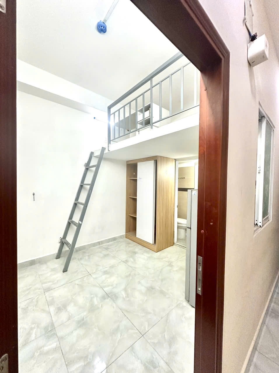 Phòng trọ Duplex 25m2 tại NT House Phan Văn Trị - Bình Thạnh - Phòng ngủ