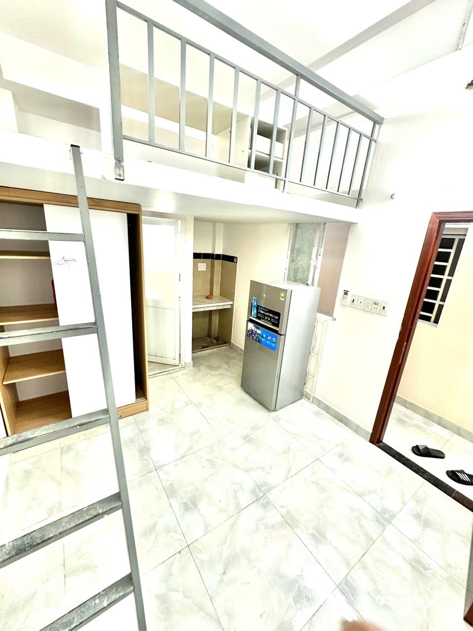 Phòng trọ Duplex 25m2 tại NT House Phan Văn Trị - Bình Thạnh - Phòng ngủ