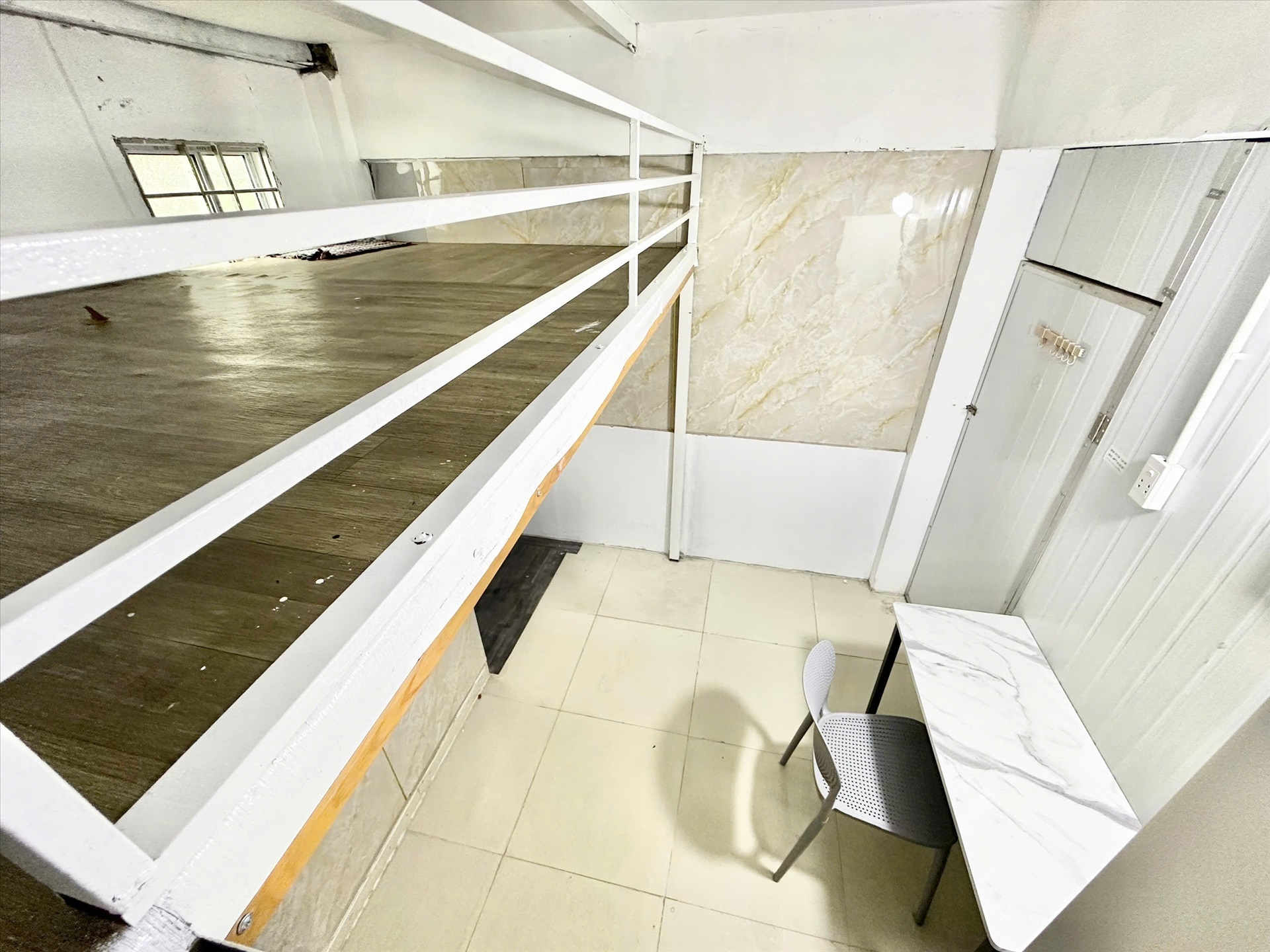 Phòng trọ Duplex 20m2 tại AH House Phạm Ngũ Lão - Gò Vấp - Phòng ngủ