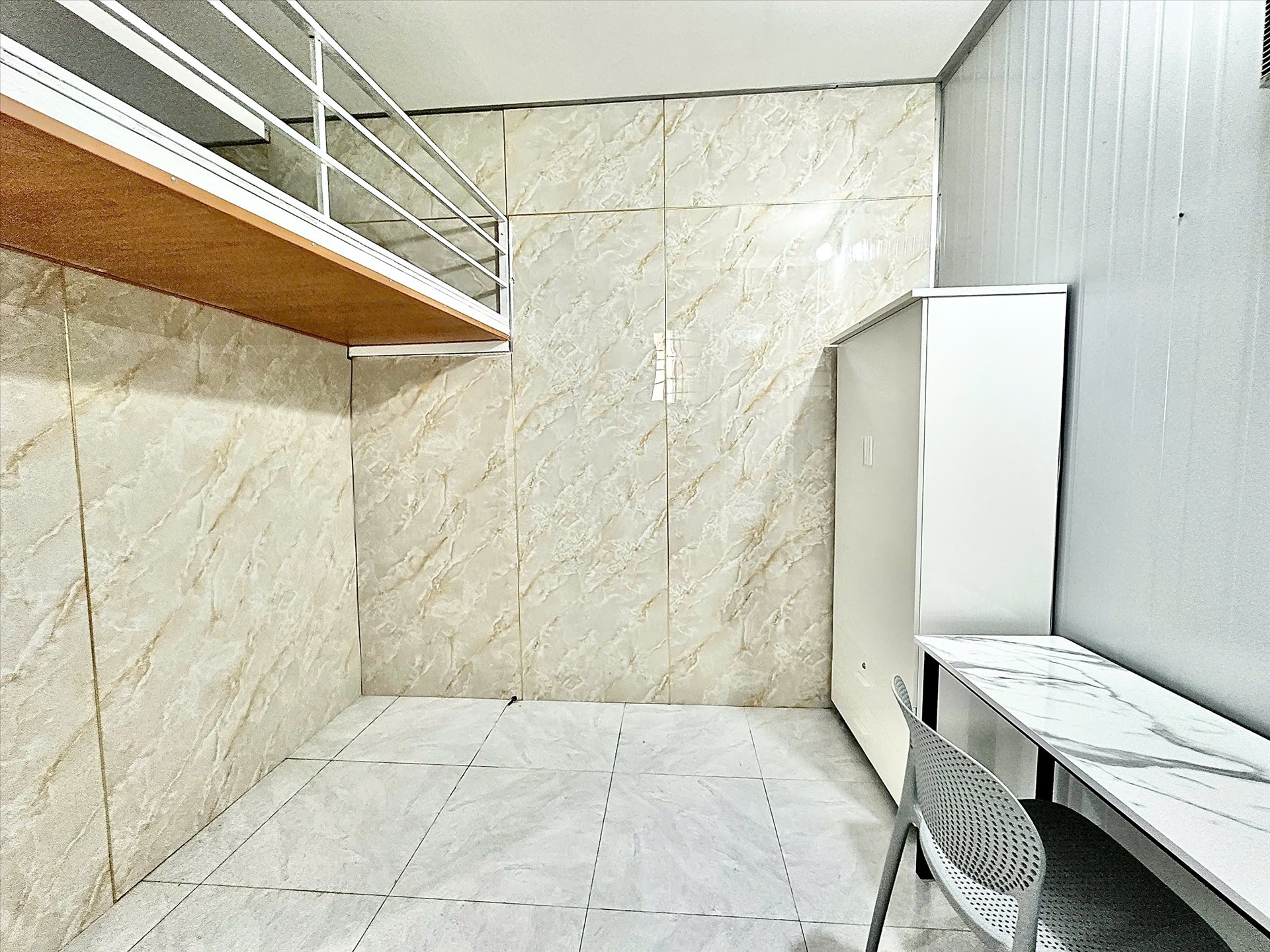 Phòng trọ Duplex 20m2 tại AH House Phạm Ngũ Lão - Gò Vấp - Phòng ngủ